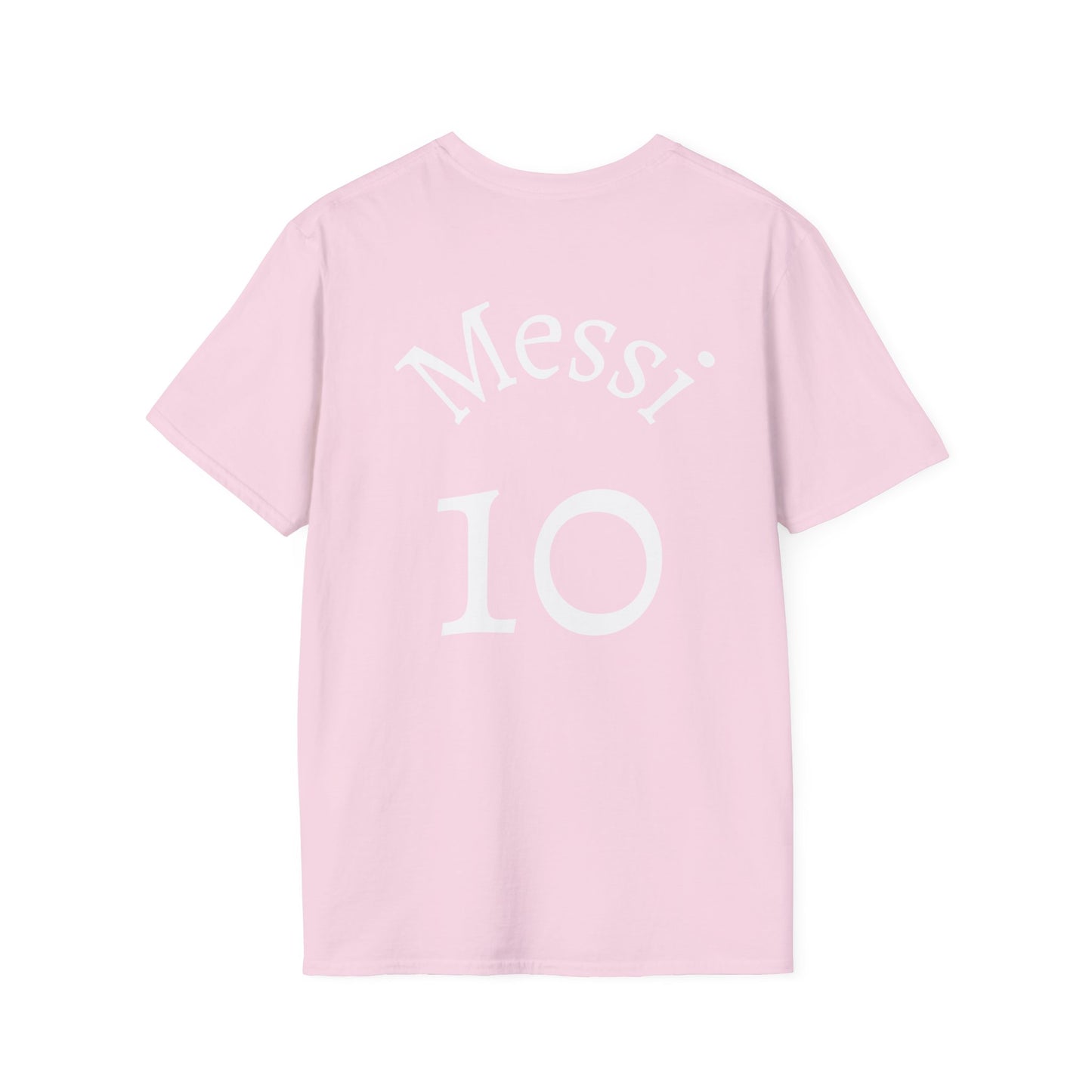 Unisex Softstyle Messi Graphic T-Shirt - Support Your Team with Style!