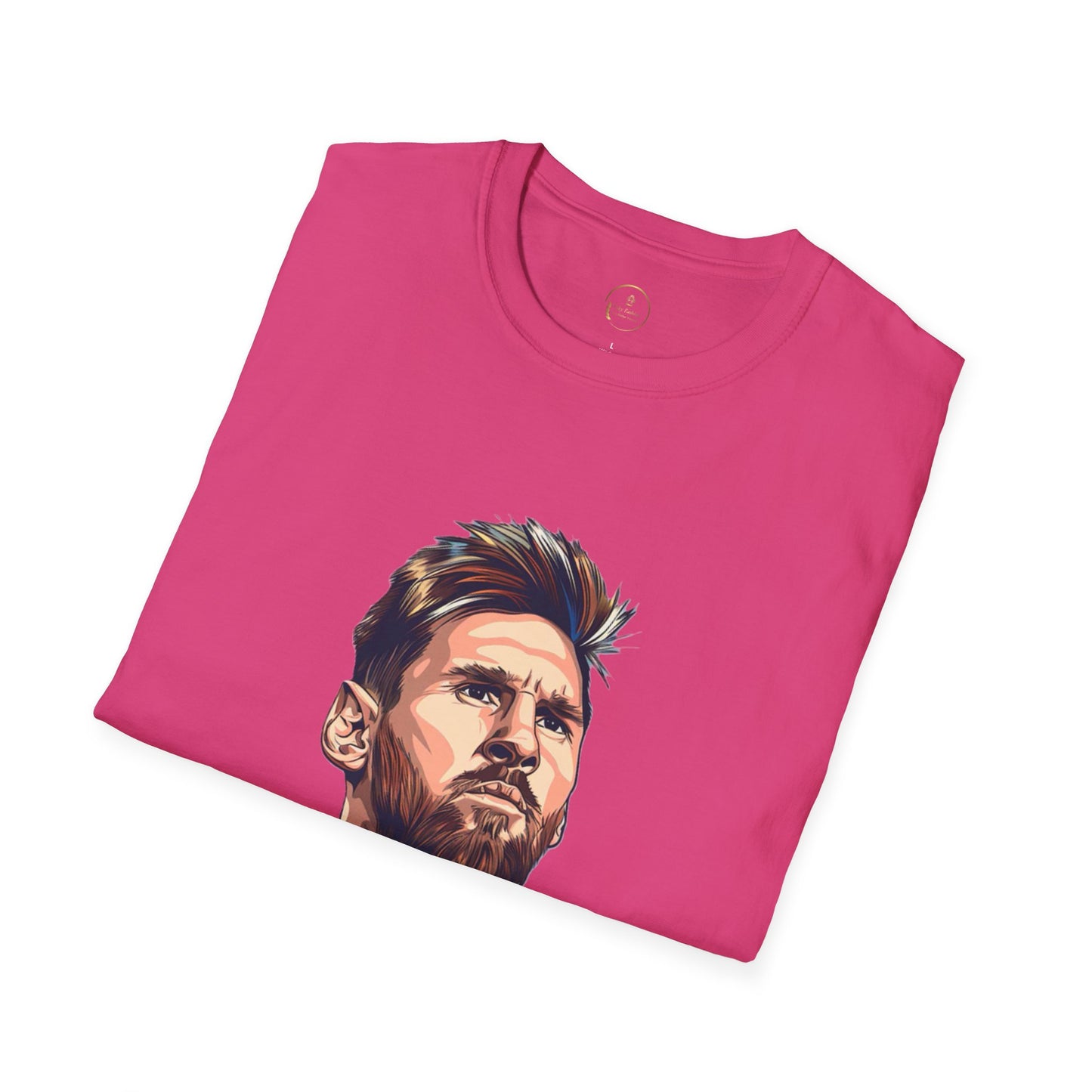 Unisex Softstyle Messi Graphic T-Shirt - Support Your Team with Style!