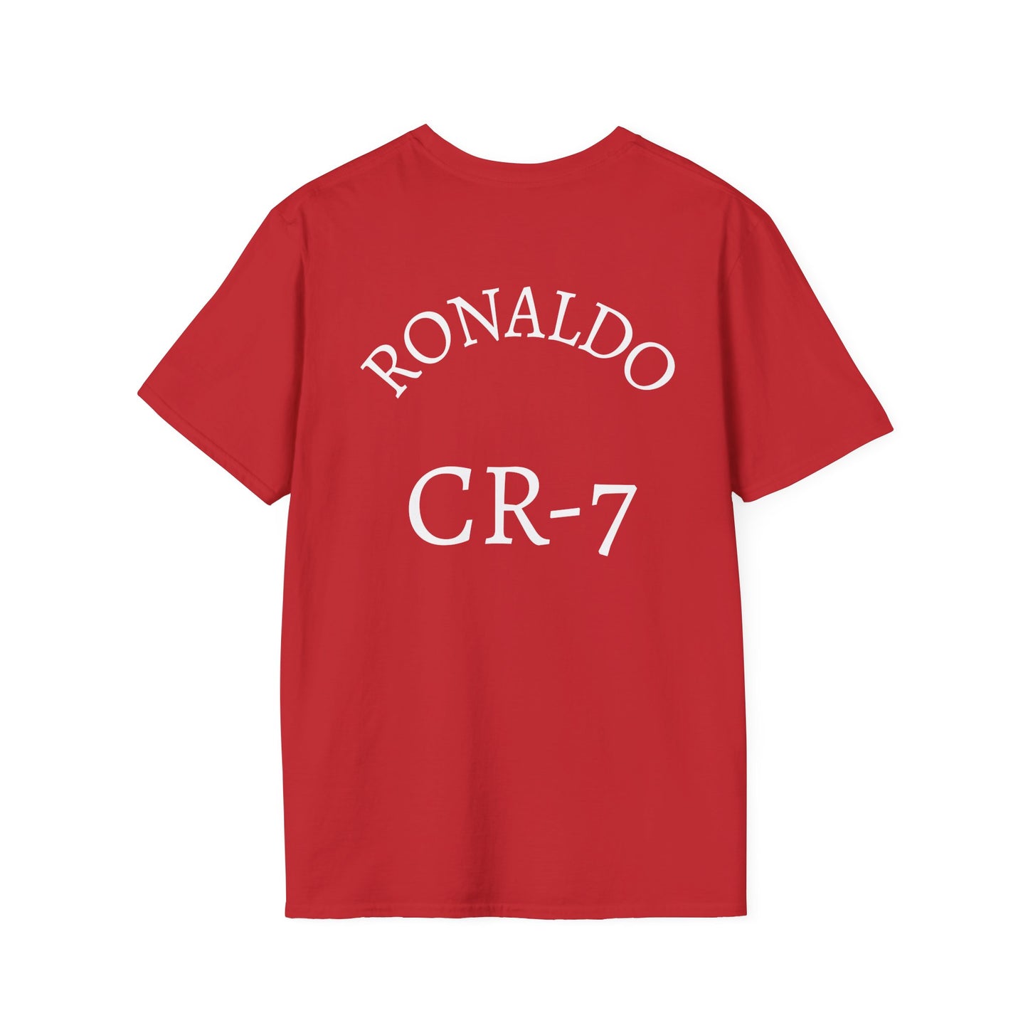 Unisex Cristiano Ronaldo Softstyle T-Shirt - CR7 Graphic Tee for Soccer Fans