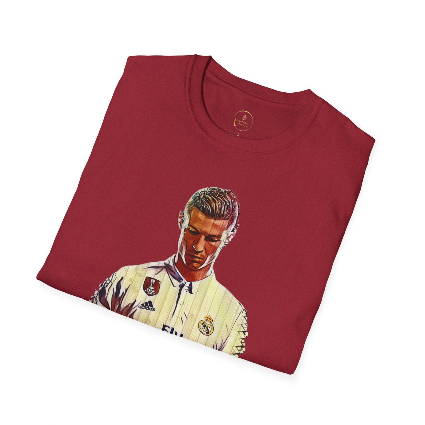 Unisex Cristiano Ronaldo Softstyle T-Shirt - CR7 Graphic Tee for Soccer Fans