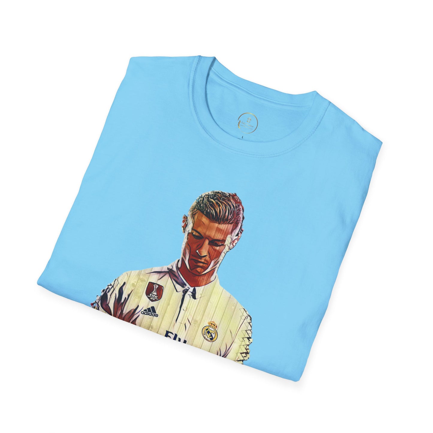 Unisex Cristiano Ronaldo Softstyle T-Shirt - CR7 Graphic Tee for Soccer Fans