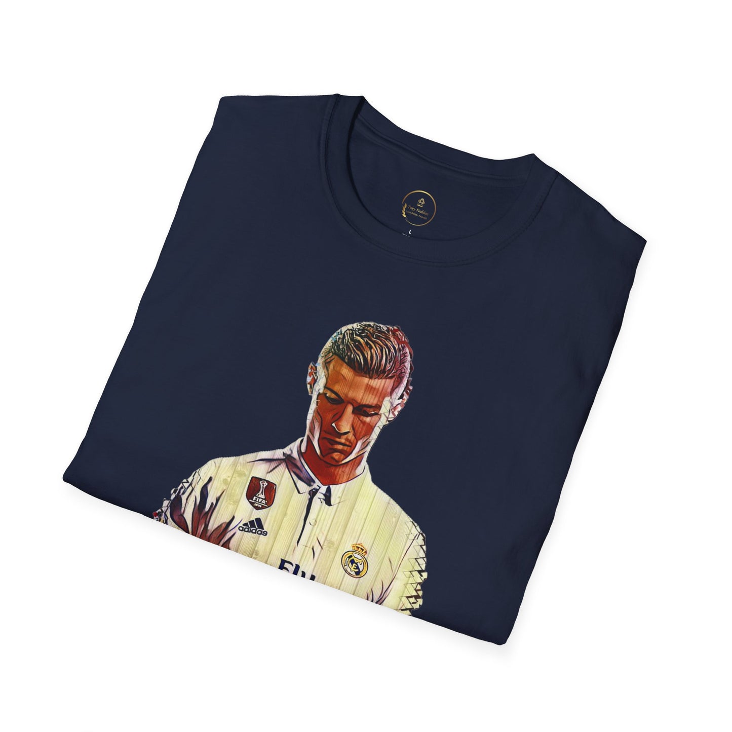 Unisex Cristiano Ronaldo Softstyle T-Shirt - CR7 Graphic Tee for Soccer Fans