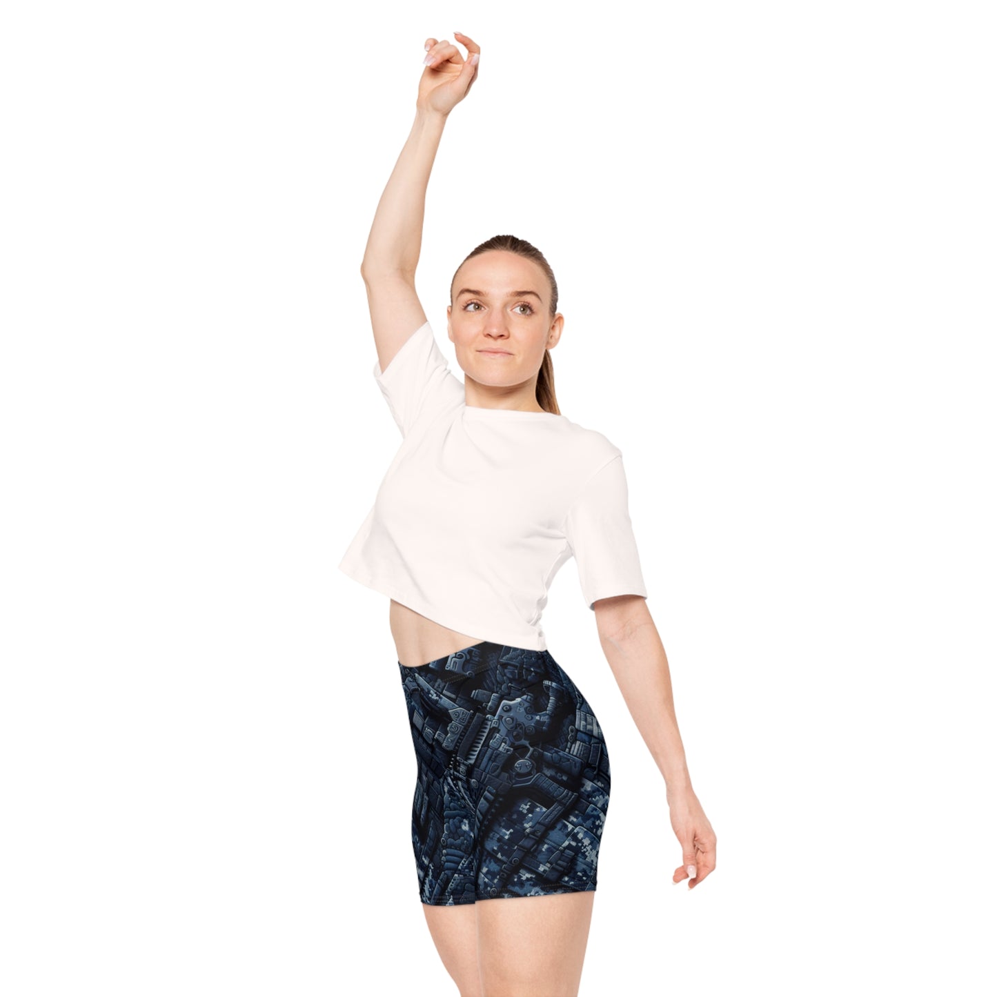 Tactical Women's Biker Shorts, Activewear for Gym, Sports, Cycling, Workout, Fitness
