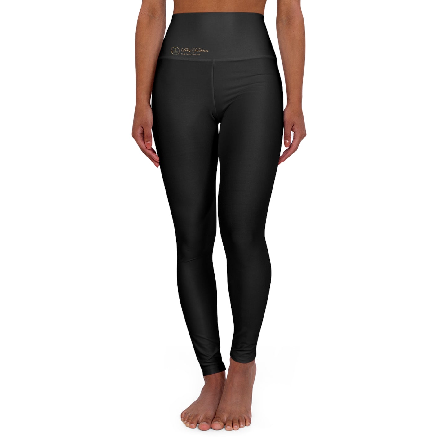 High Waisted Sports Leggings (AOP)