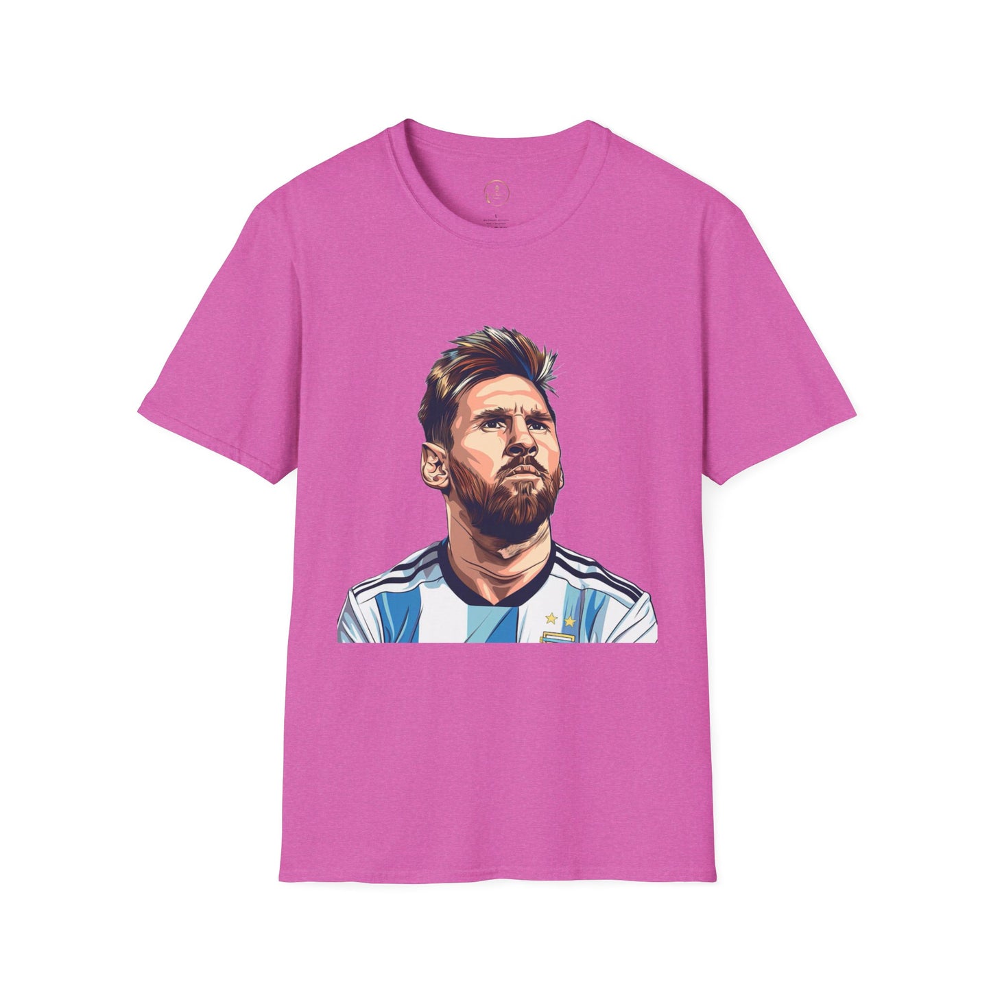 Unisex Softstyle Messi Graphic T-Shirt - Support Your Team with Style!