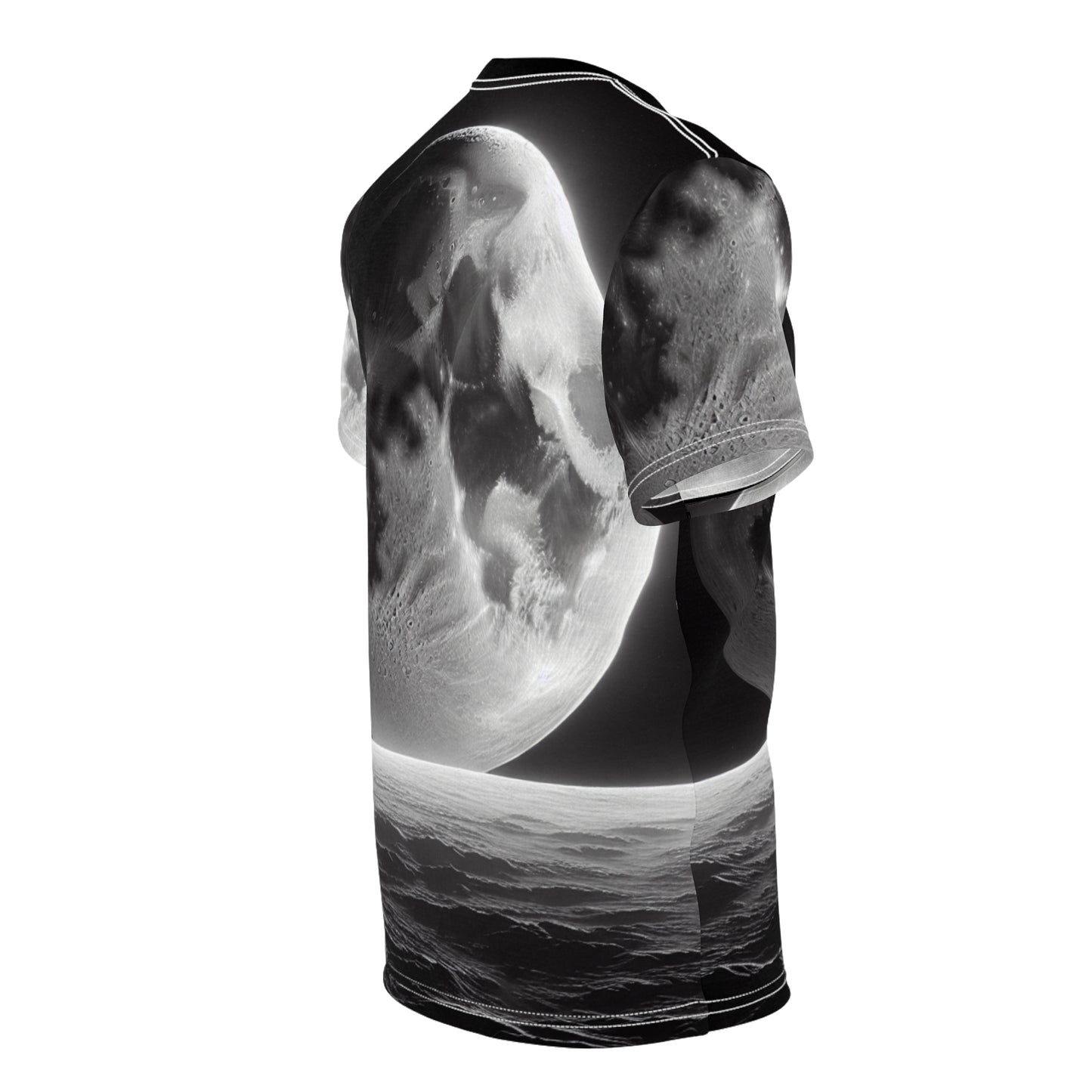 Celestial Moon Graphic Unisex Tee - Space-Inspired Apparel for Cosmic Lovers T-Shirts