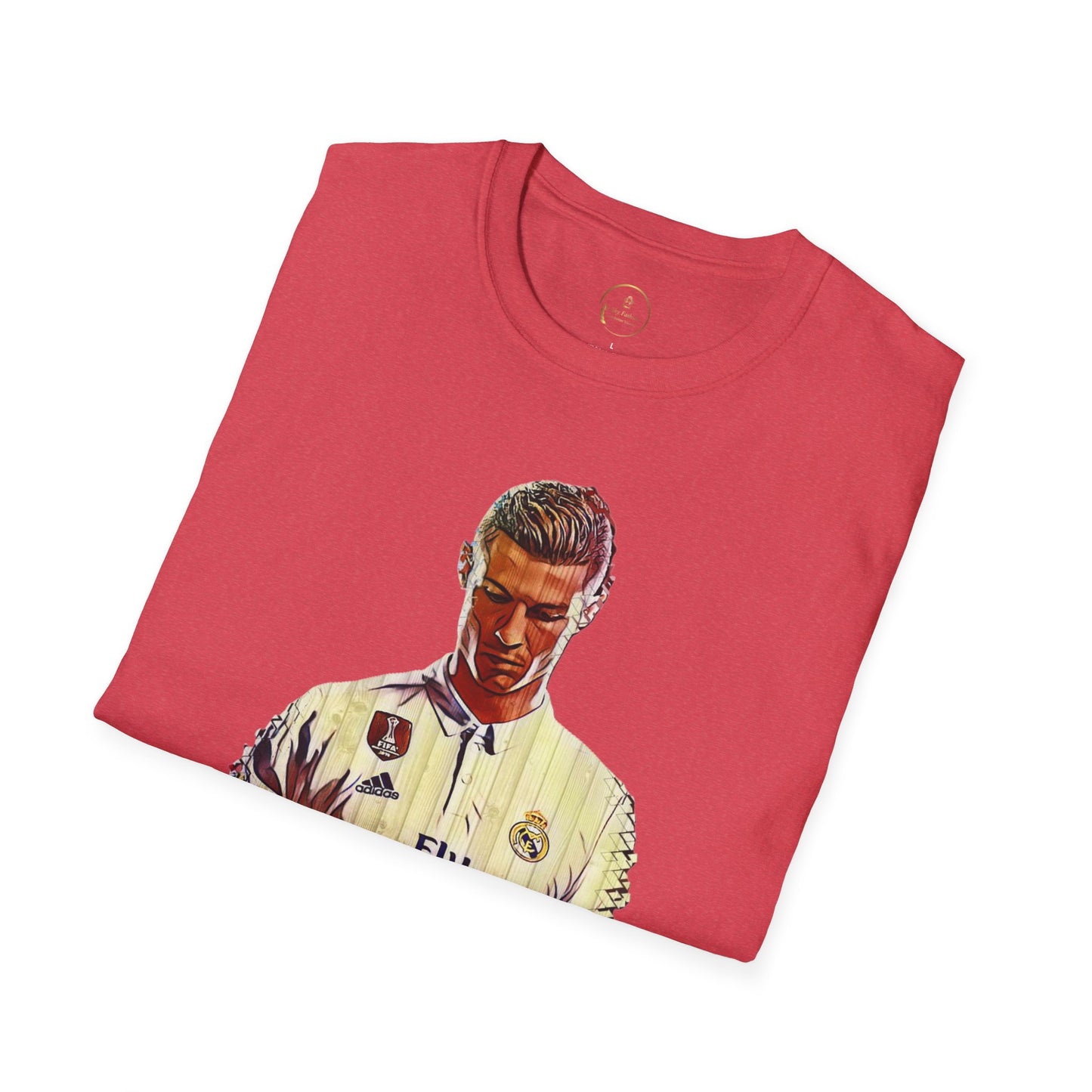 Unisex Cristiano Ronaldo Softstyle T-Shirt - CR7 Graphic Tee for Soccer Fans