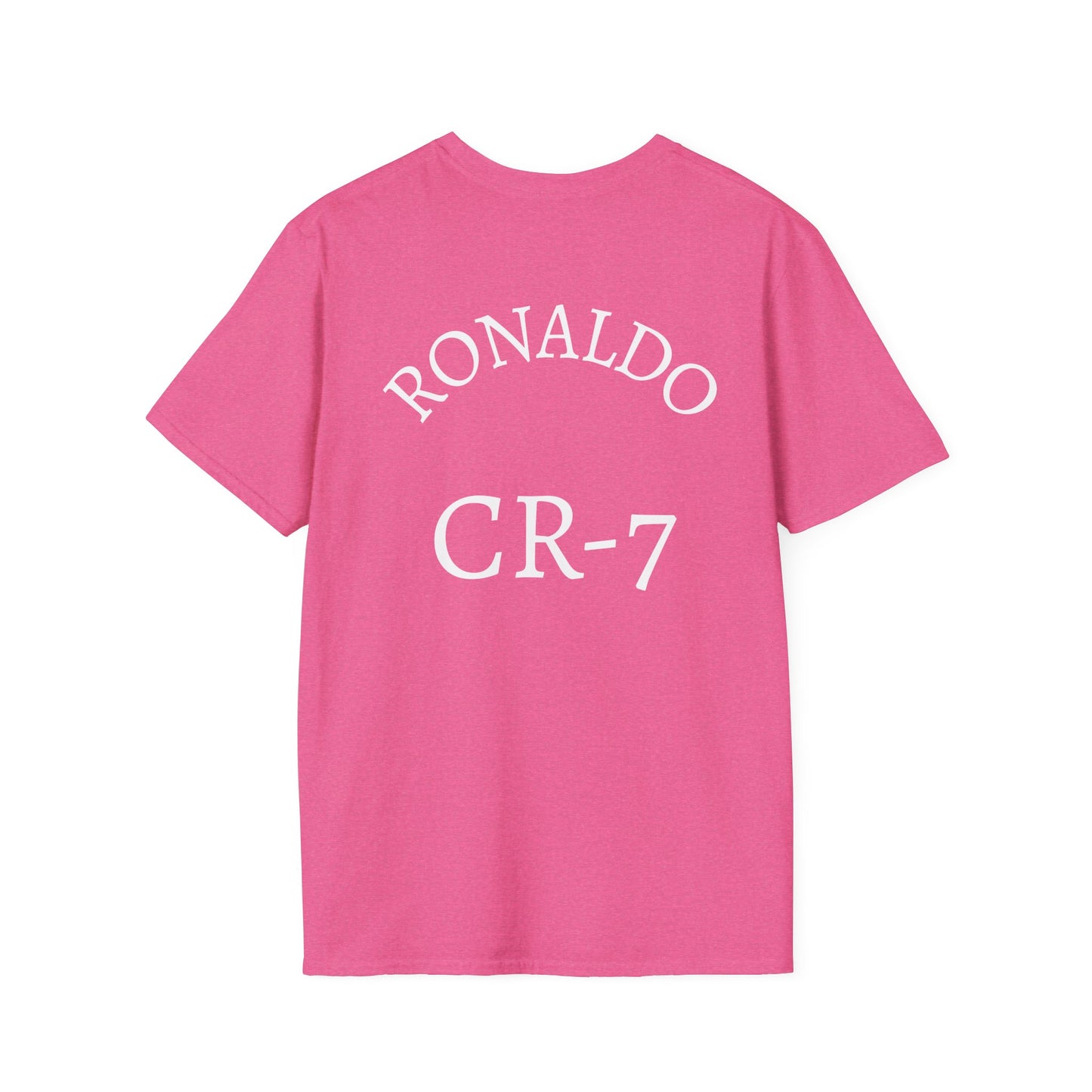 Unisex Cristiano Ronaldo Softstyle T-Shirt - CR7 Graphic Tee for Soccer Fans