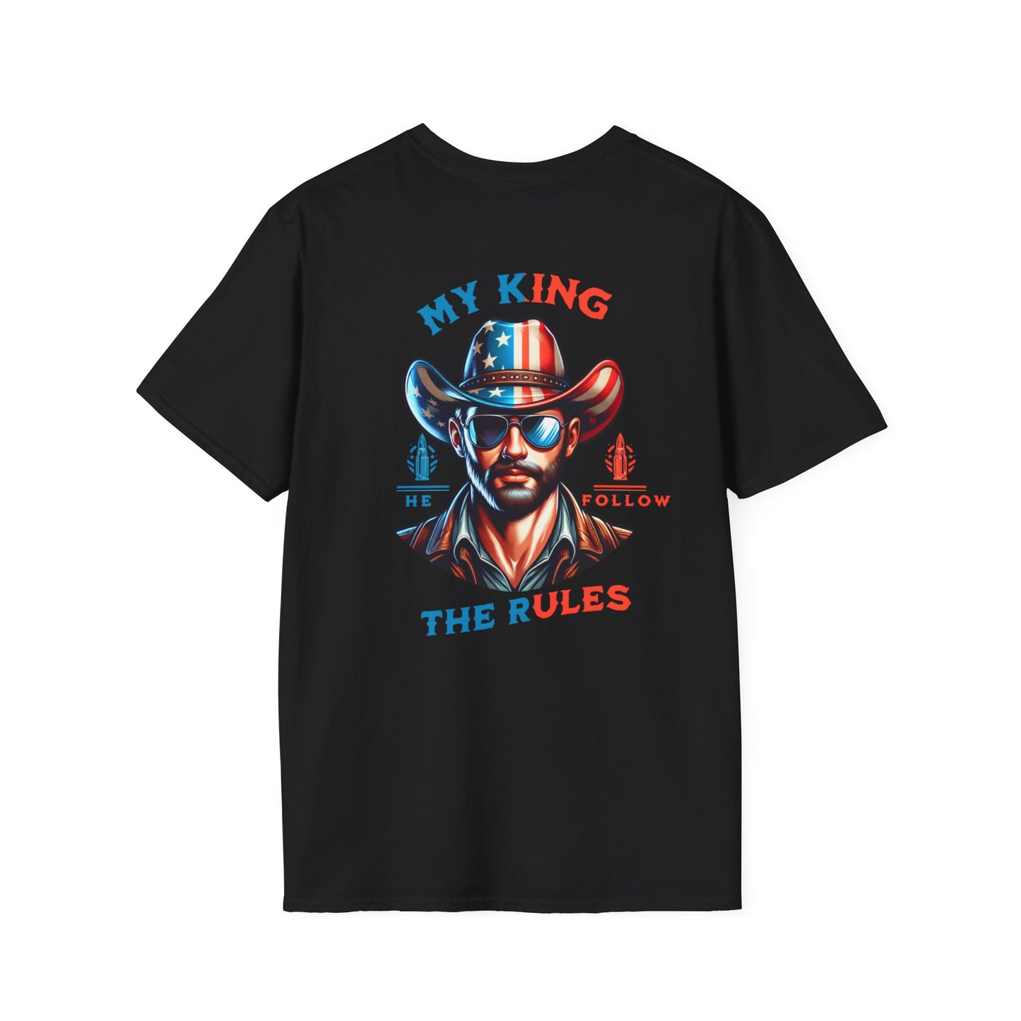 My King T-Shirt - Patriotic Graphic Tee for Independence Day
