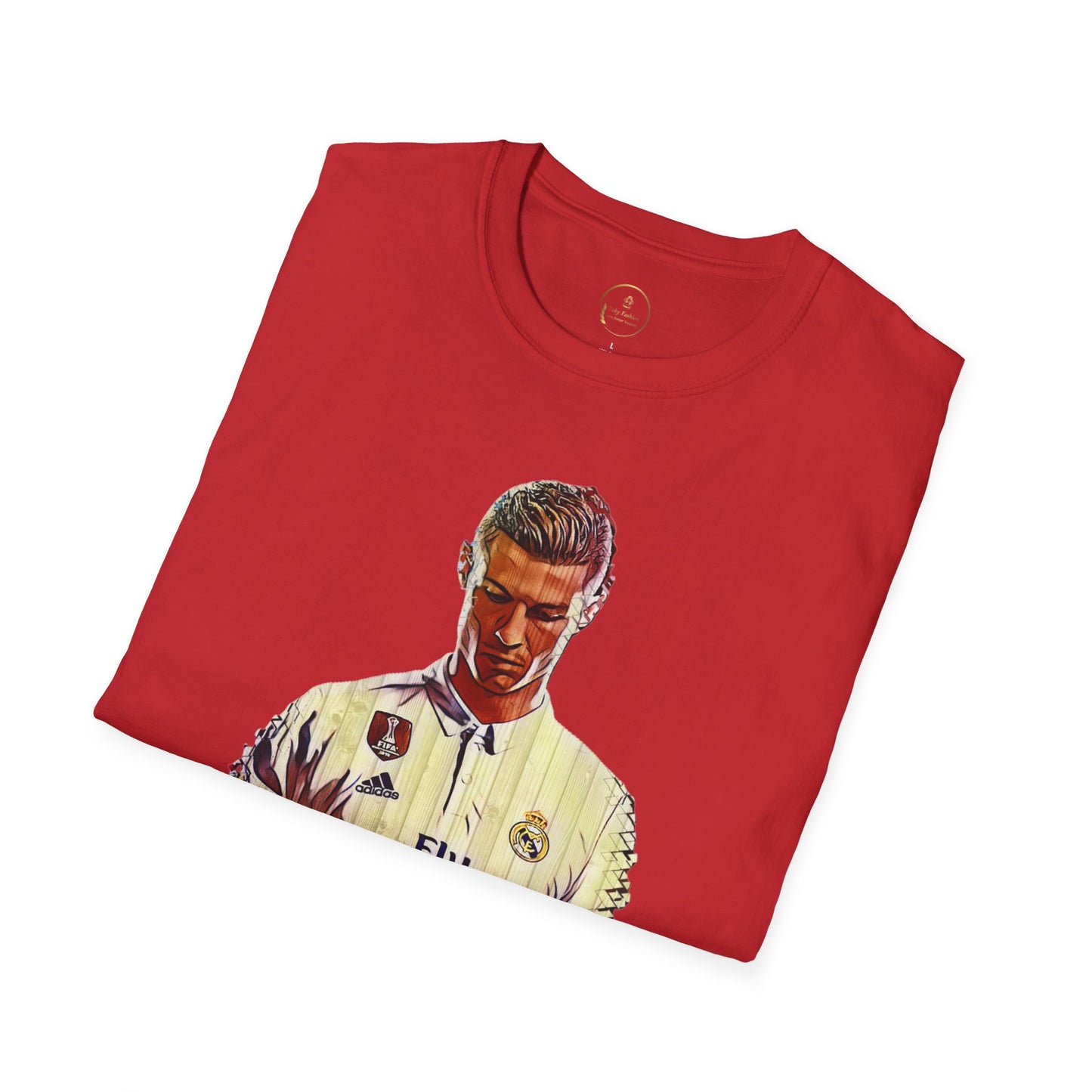Unisex Cristiano Ronaldo Softstyle T-Shirt - CR7 Graphic Tee for Soccer Fans