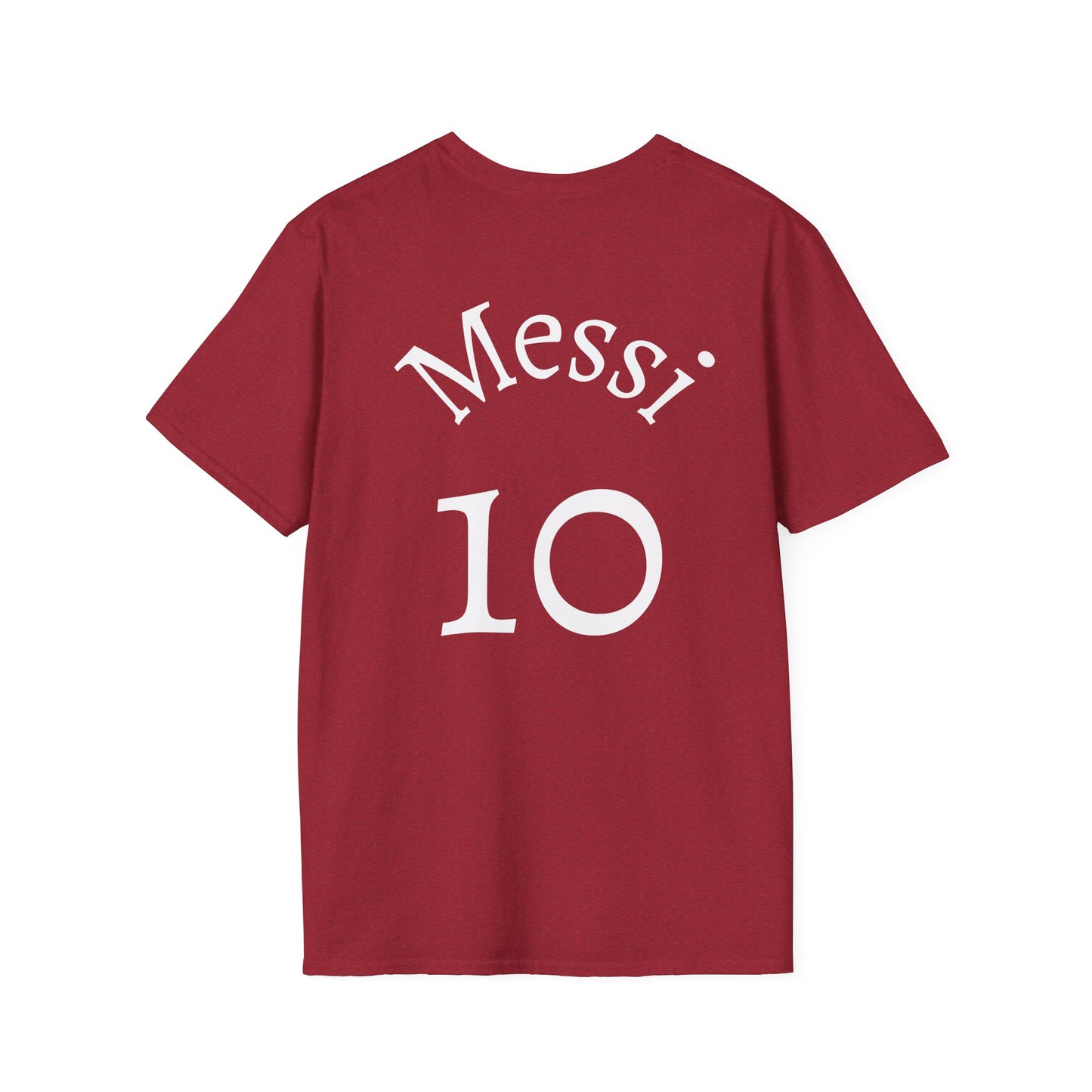 Unisex Softstyle Messi Graphic T-Shirt - Support Your Team with Style!