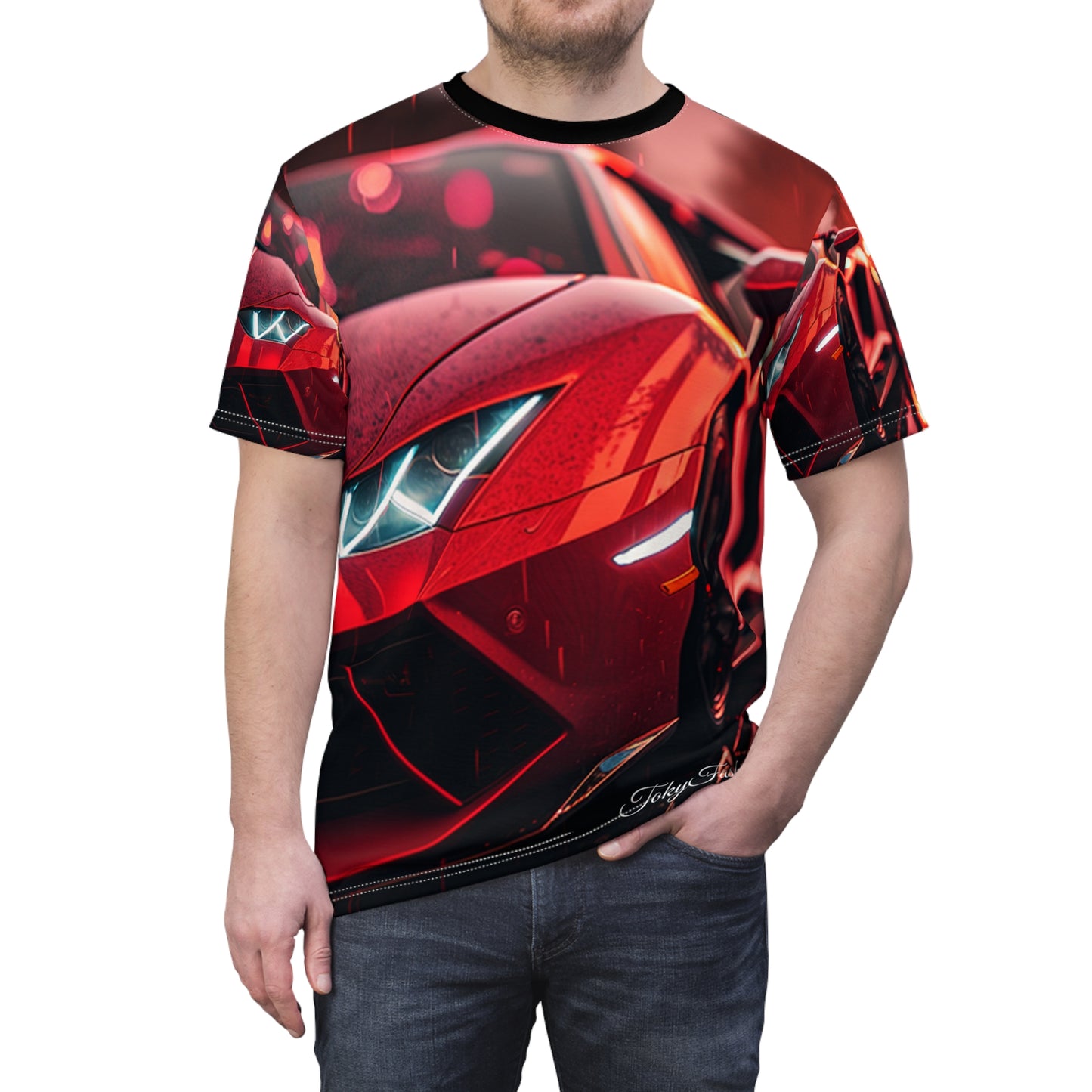 Red Sports Car T-Shirt, Car Lover