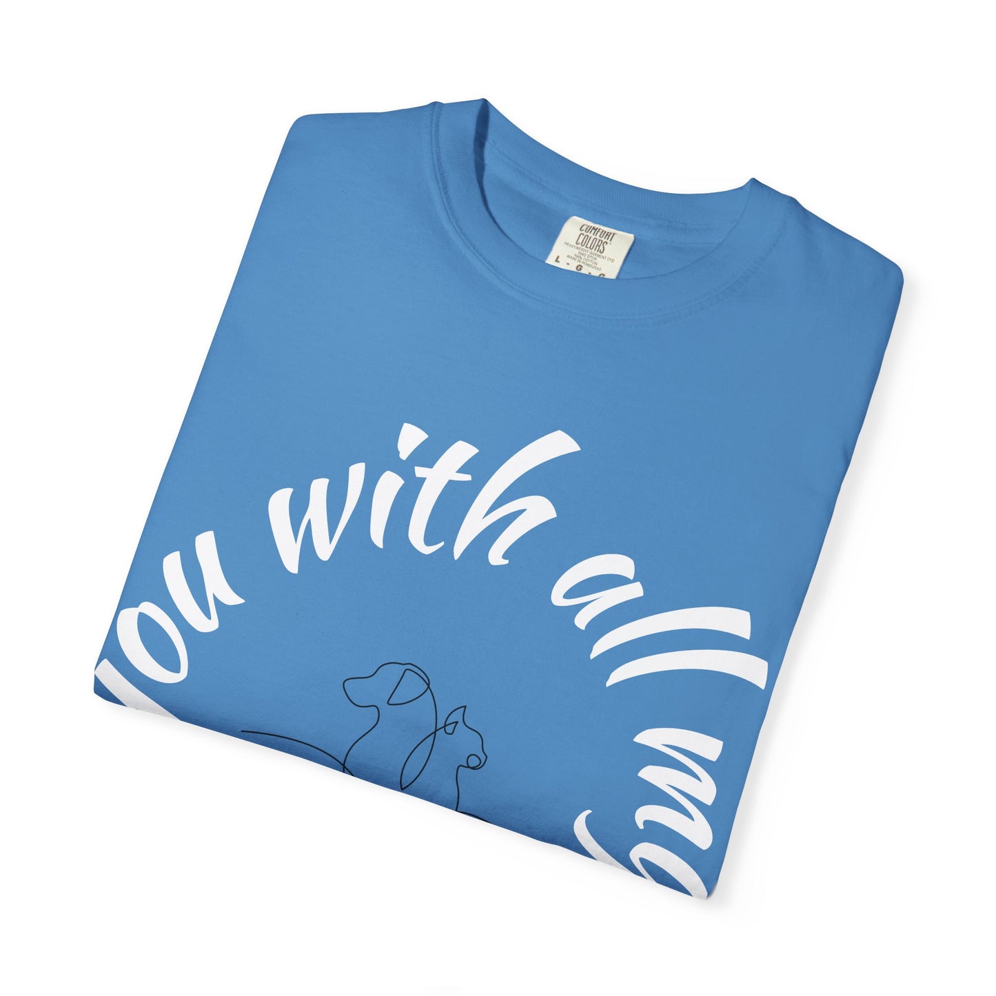 Love My Dog Unisex Garment-Dyed T-shirt