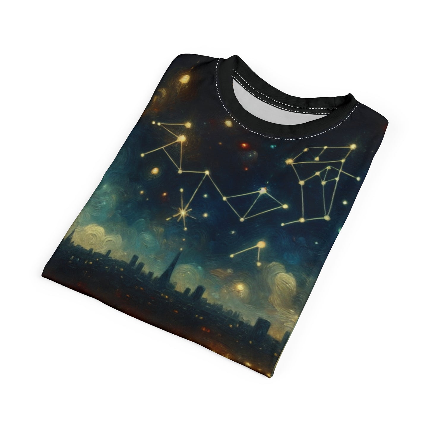 Cosmic Constellation Unisex Tee, Celestial Art T-Shirts, Astrology Gift, Starry Night Tee, Zodiac Lover's Apparel, Unique Graphic Tee