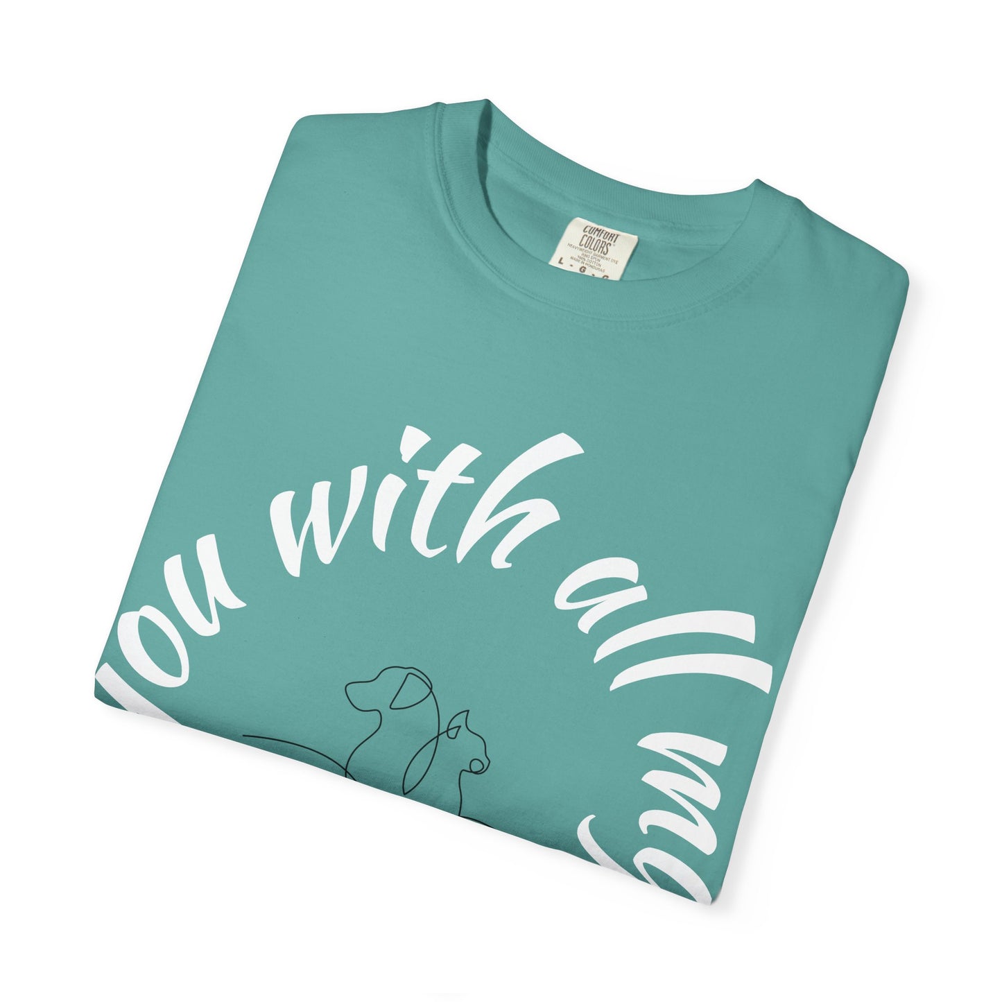 Love My Dog Unisex Garment-Dyed T-shirt