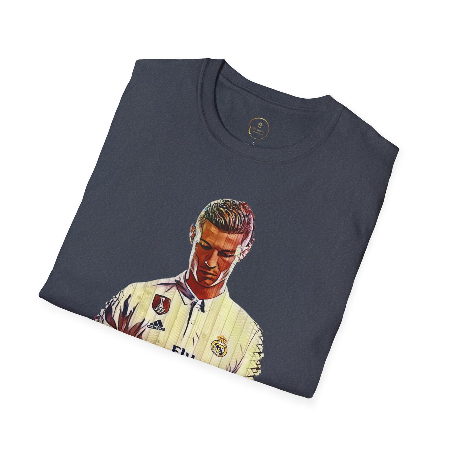 Unisex Cristiano Ronaldo Softstyle T-Shirt - CR7 Graphic Tee for Soccer Fans