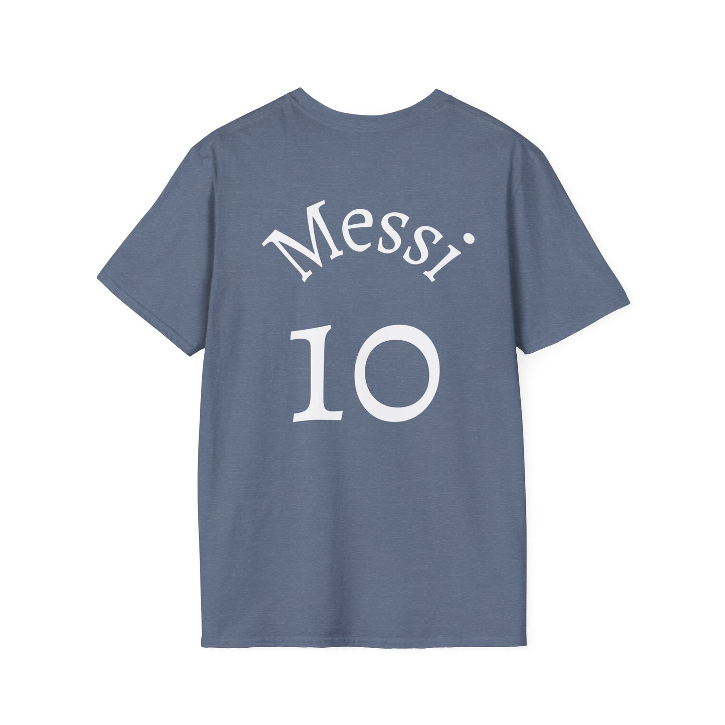 Unisex Softstyle Messi Graphic T-Shirt - Support Your Team with Style!