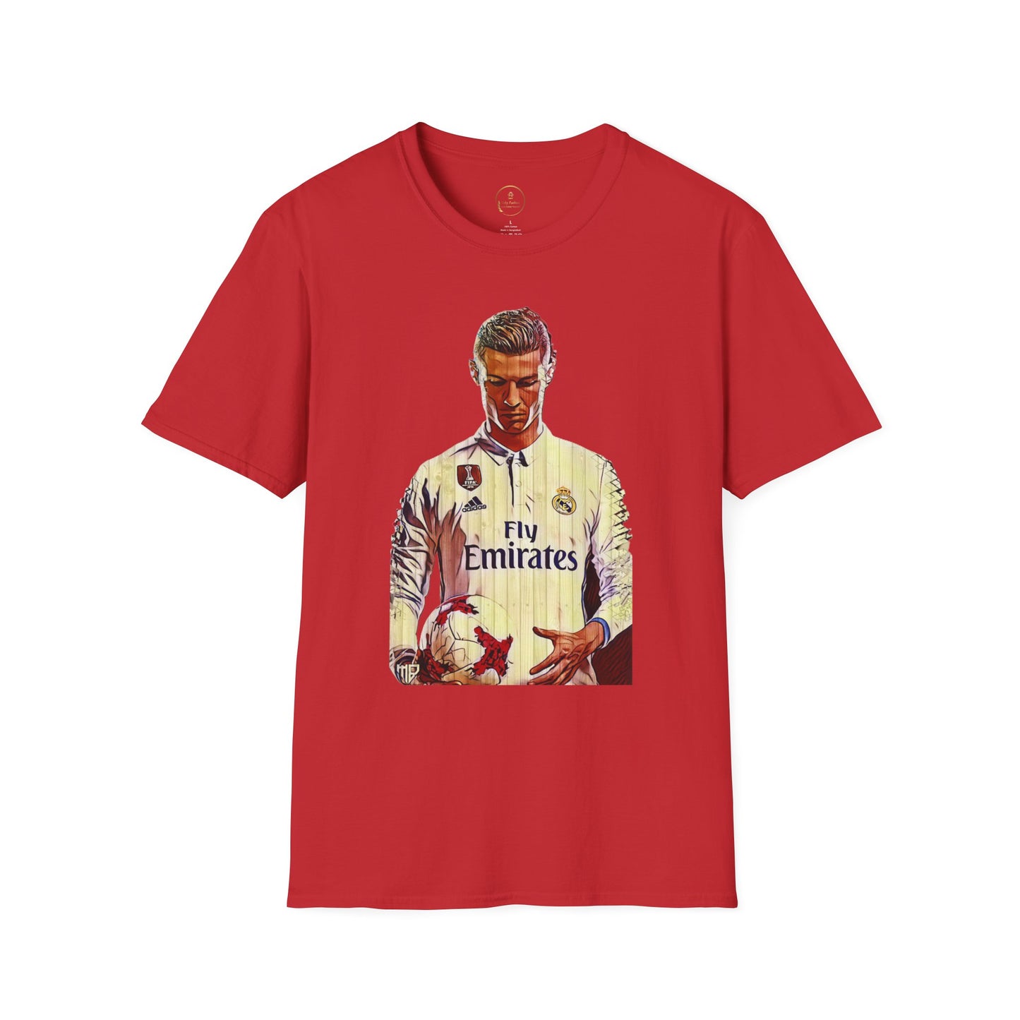 Unisex Cristiano Ronaldo Softstyle T-Shirt - CR7 Graphic Tee for Soccer Fans