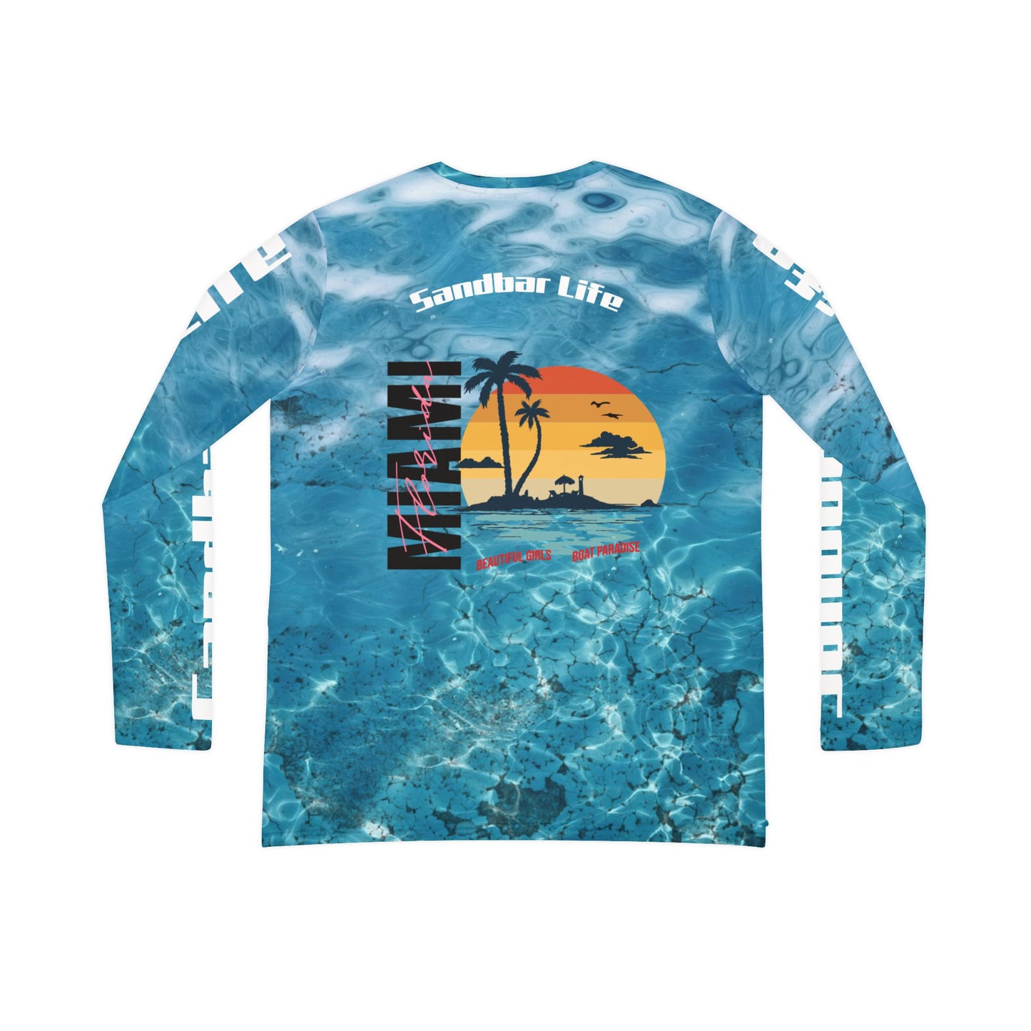 Sleeve V-Neck Shirt, Beachwear, Summer Fashion, Vacation Outfit, Water-Themed Apparel, Sports
