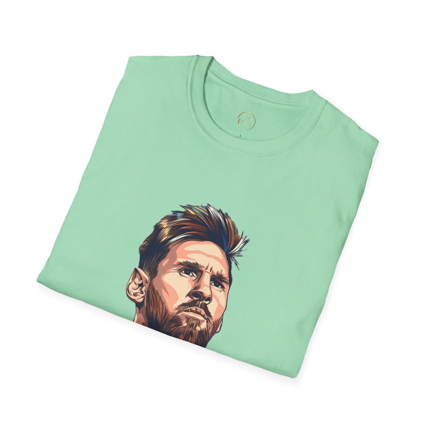Unisex Softstyle Messi Graphic T-Shirt - Support Your Team with Style!
