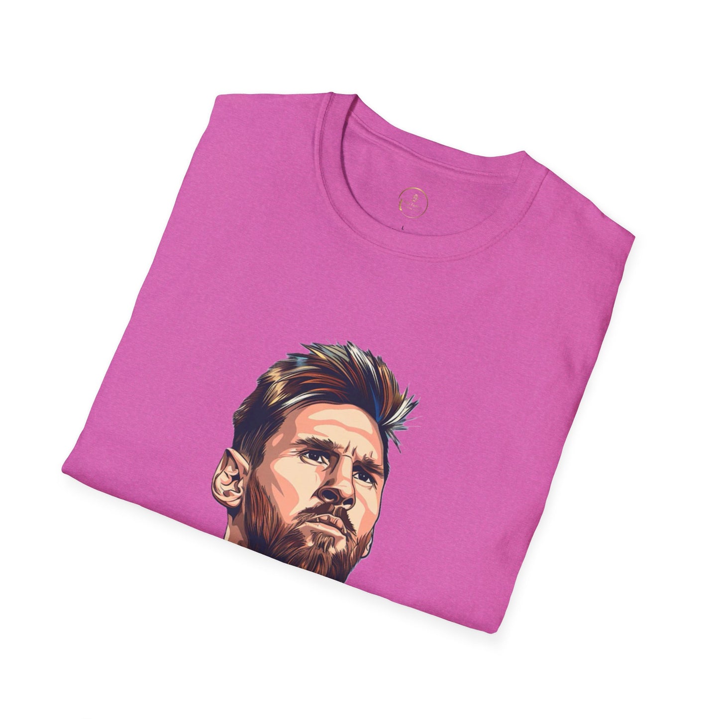 Unisex Softstyle Messi Graphic T-Shirt - Support Your Team with Style!