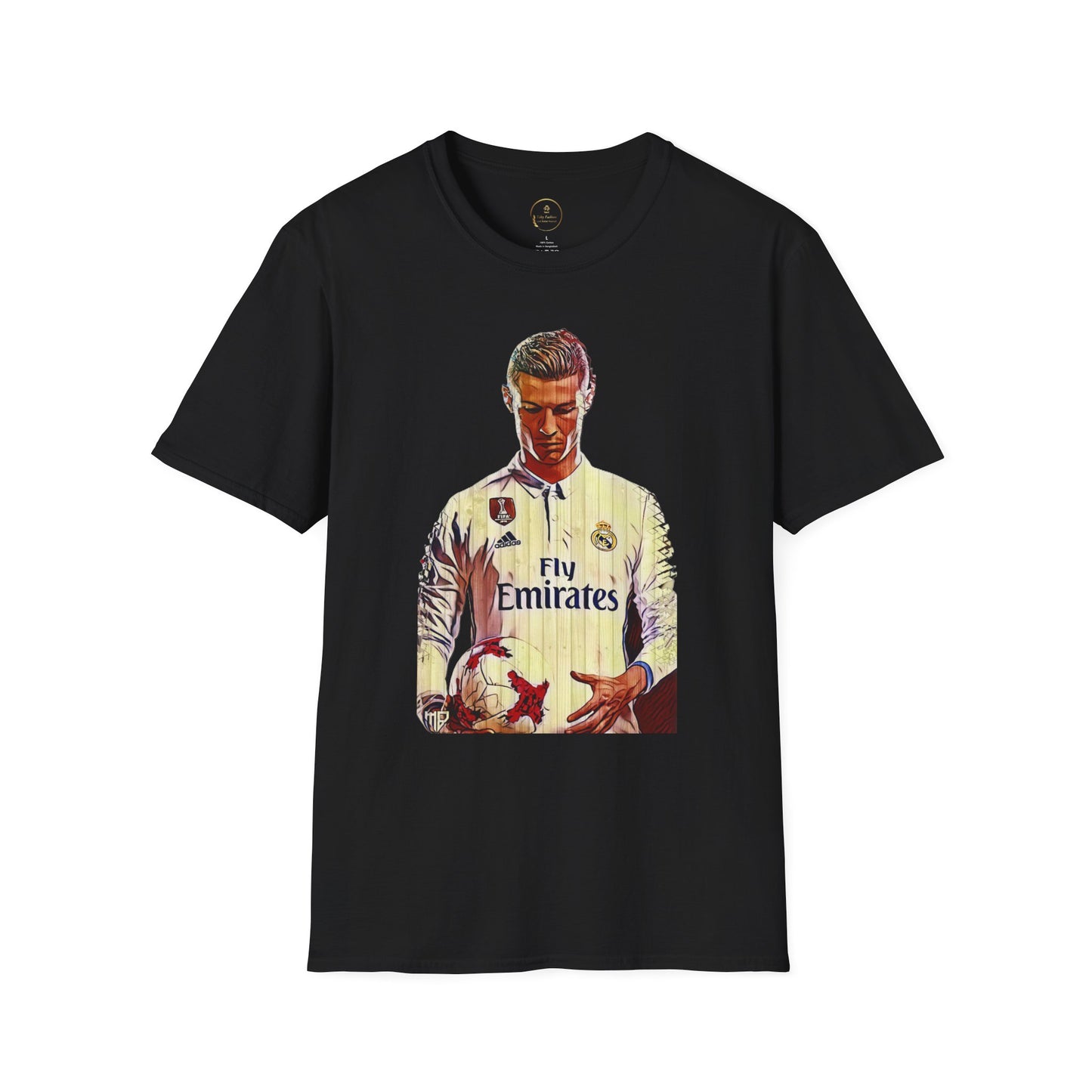 Unisex Cristiano Ronaldo Softstyle T-Shirt - CR7 Graphic Tee for Soccer Fans