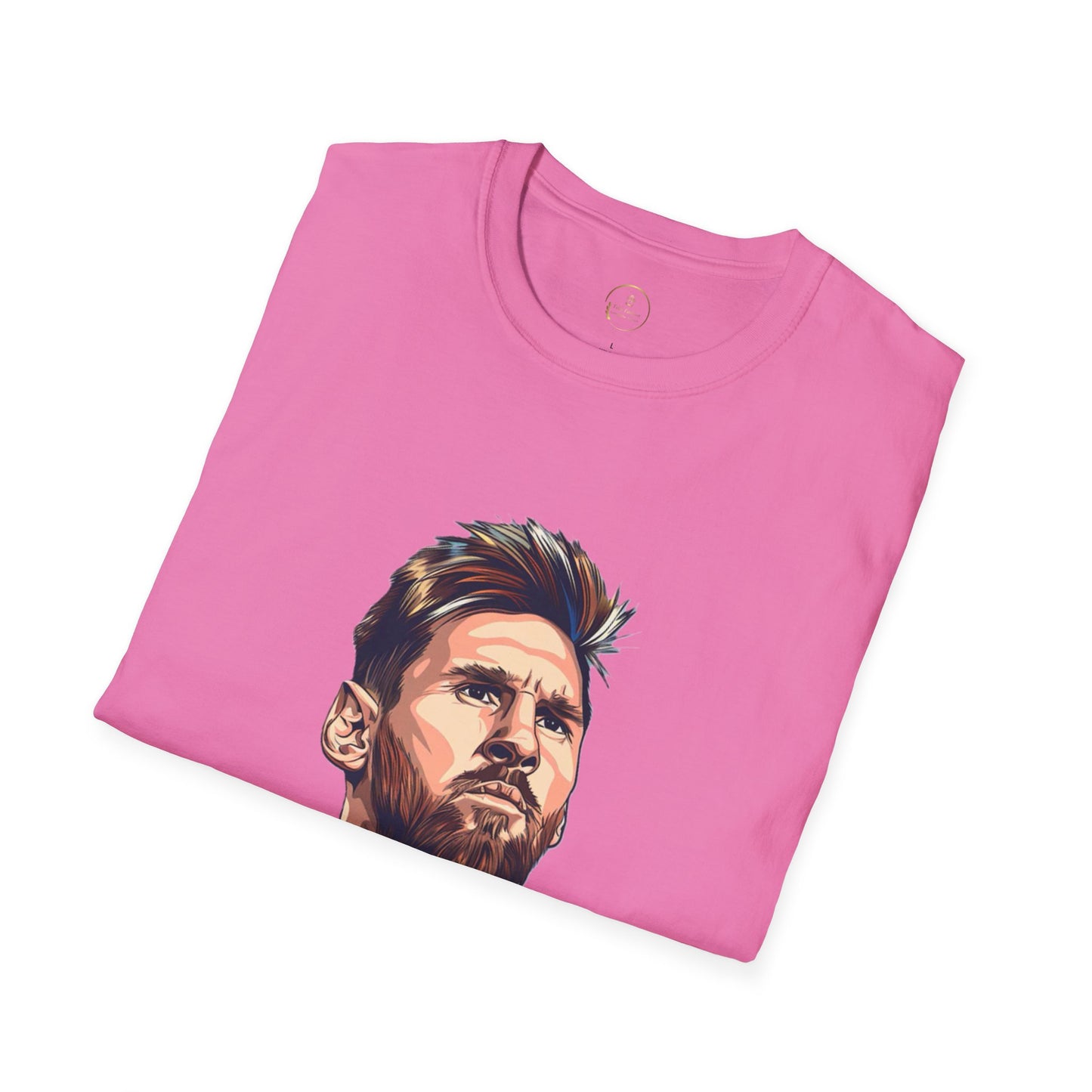 Unisex Softstyle Messi Graphic T-Shirt - Support Your Team with Style!