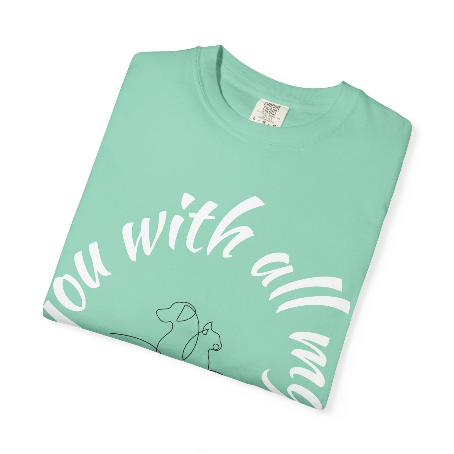 Love My Dog Unisex Garment-Dyed T-shirt