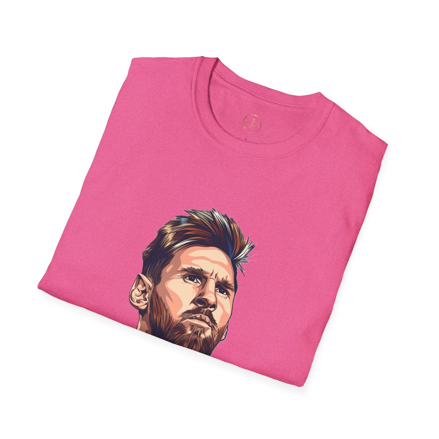 Unisex Softstyle Messi Graphic T-Shirt - Support Your Team with Style!