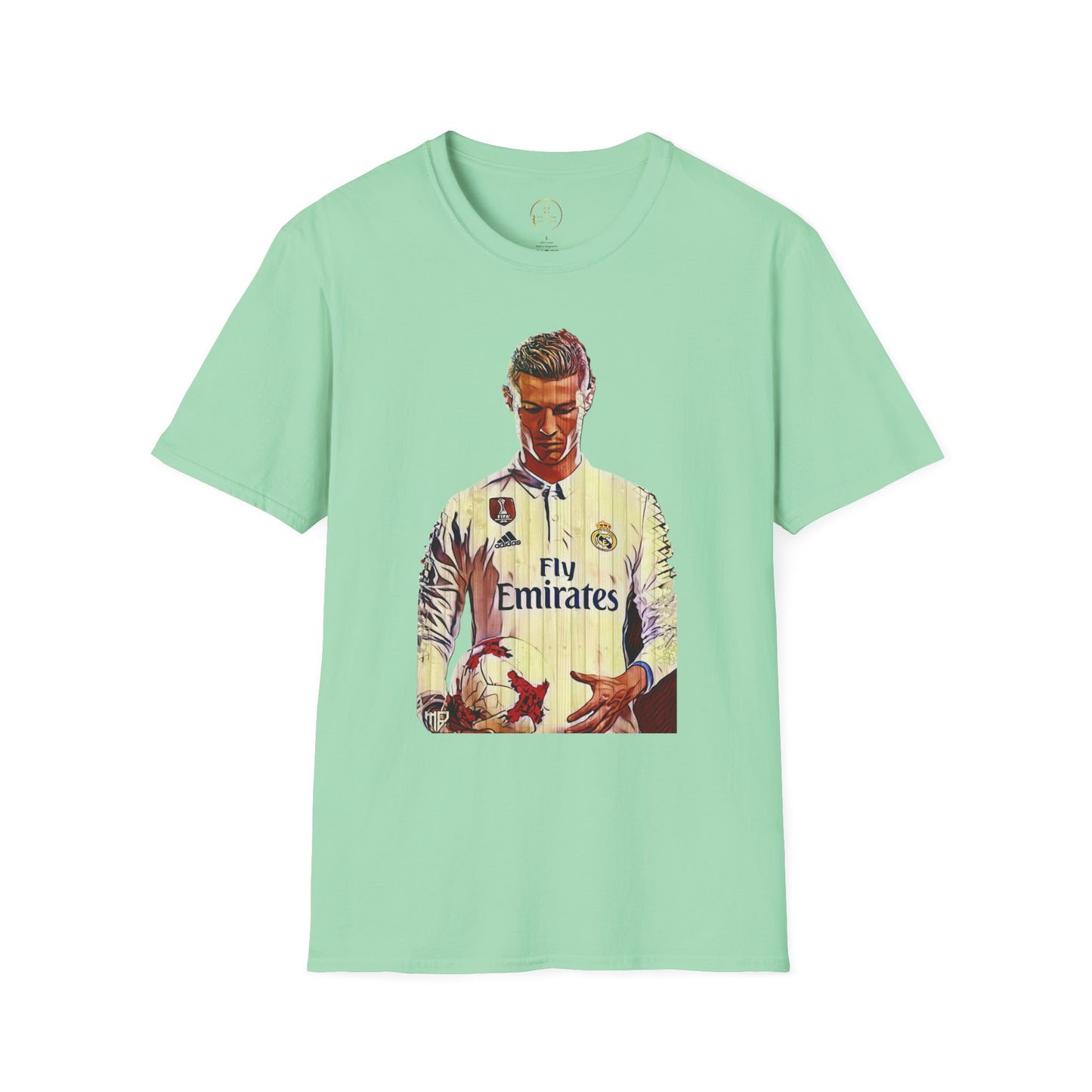 Unisex Cristiano Ronaldo Softstyle T-Shirt - CR7 Graphic Tee for Soccer Fans