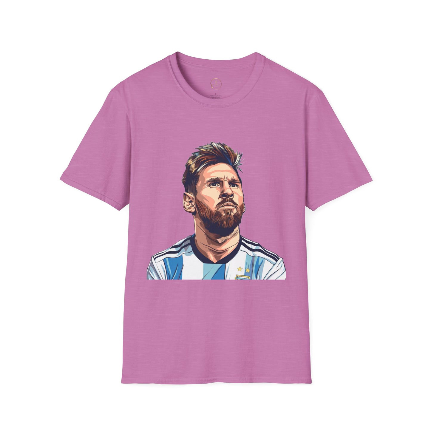 Unisex Softstyle Messi Graphic T-Shirt - Support Your Team with Style!