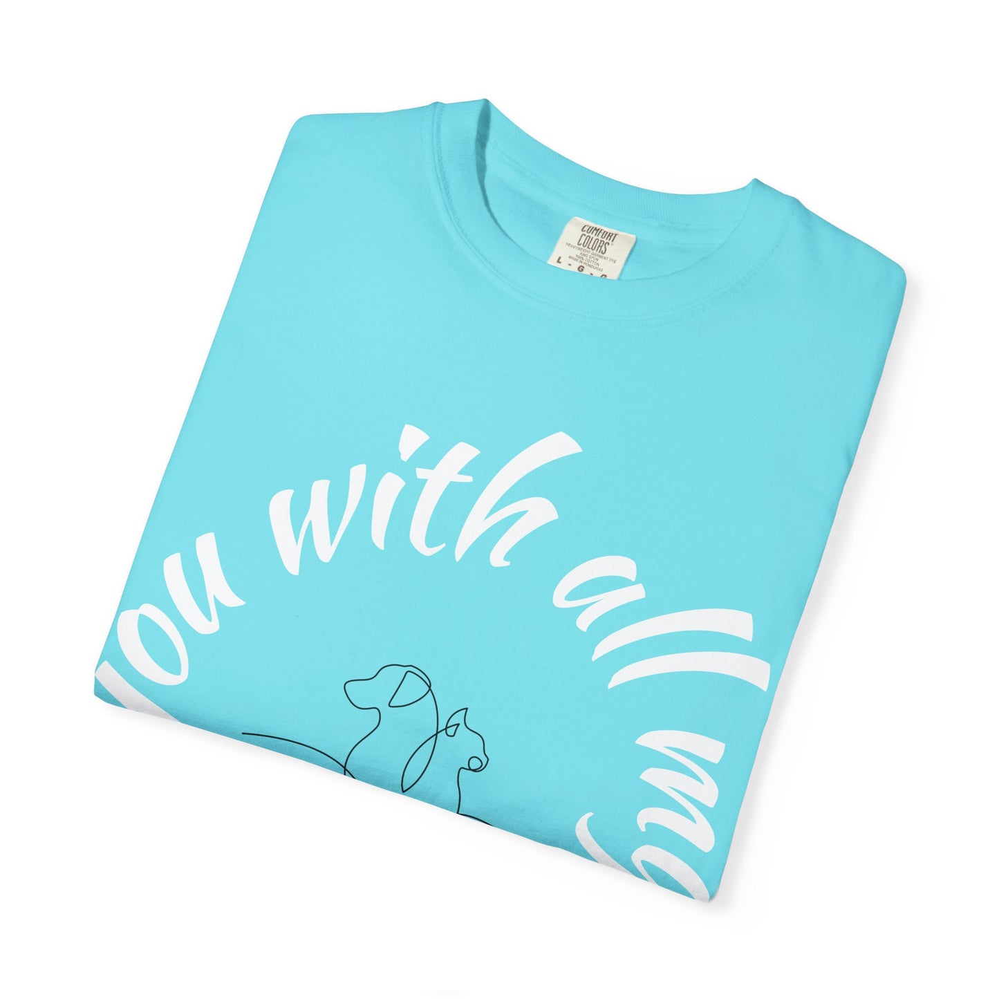 Love My Dog Unisex Garment-Dyed T-shirt