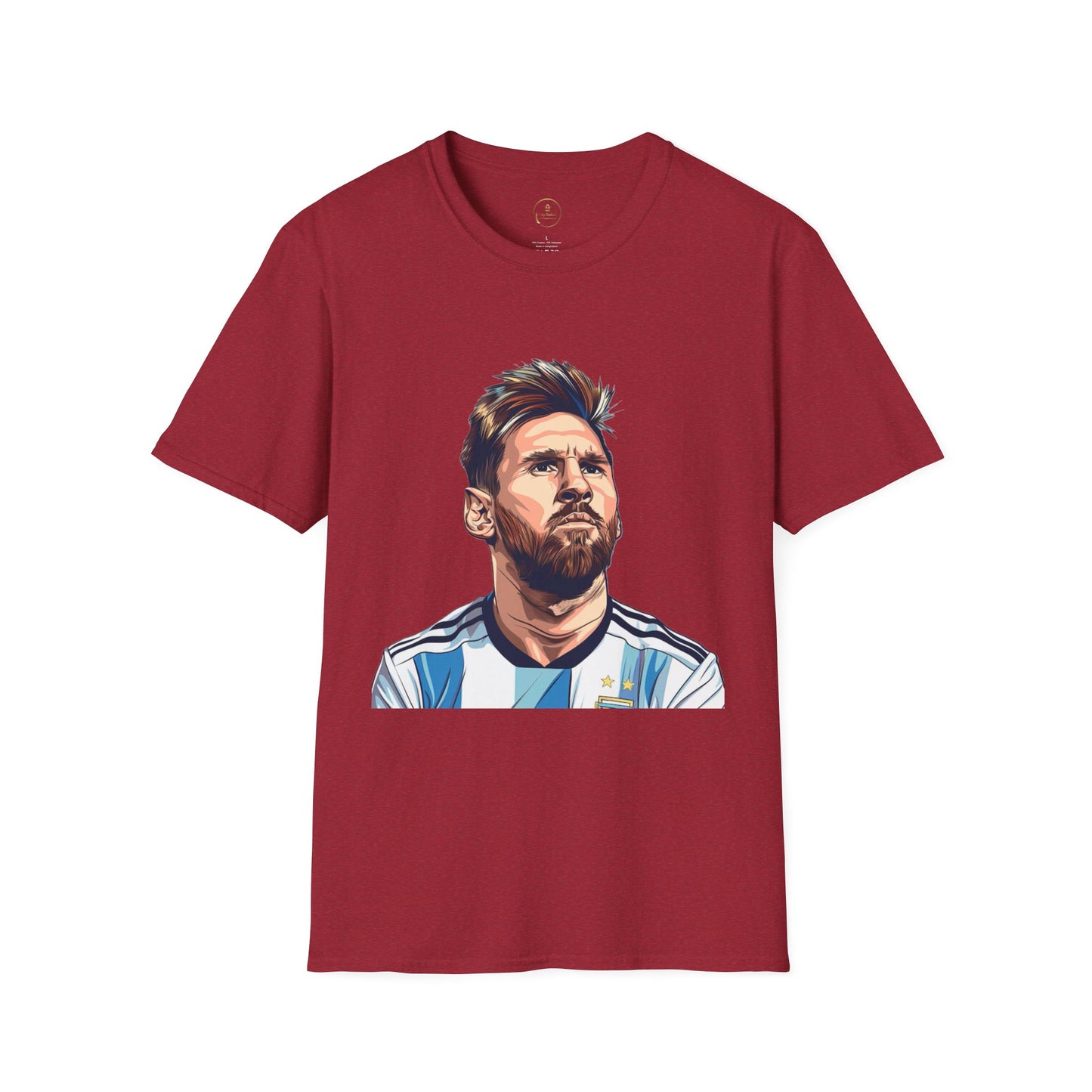 Unisex Softstyle Messi Graphic T-Shirt - Support Your Team with Style!