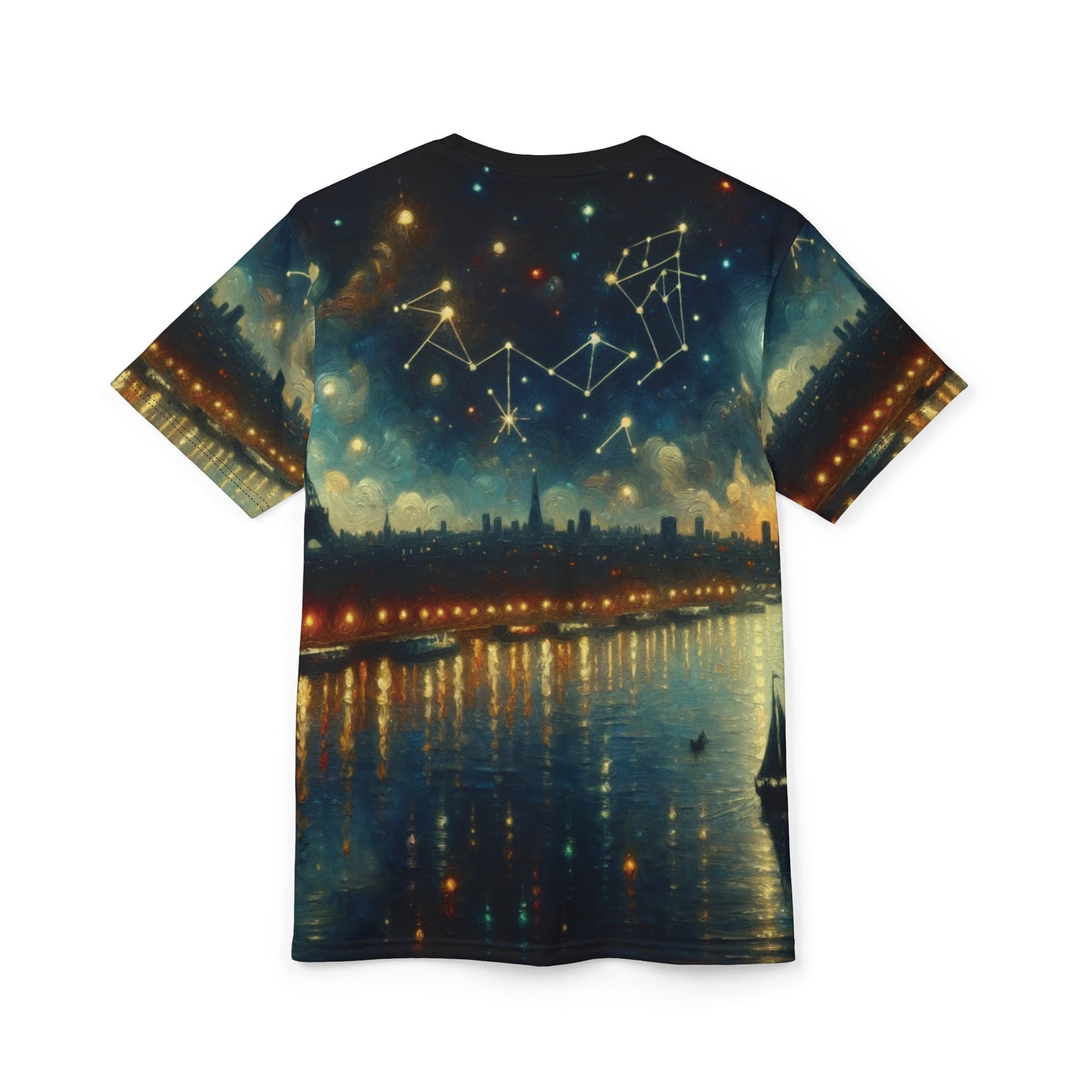 Cosmic Constellation Unisex Tee, Celestial Art T-Shirts, Astrology Gift, Starry Night Tee, Zodiac Lover's Apparel, Unique Graphic Tee