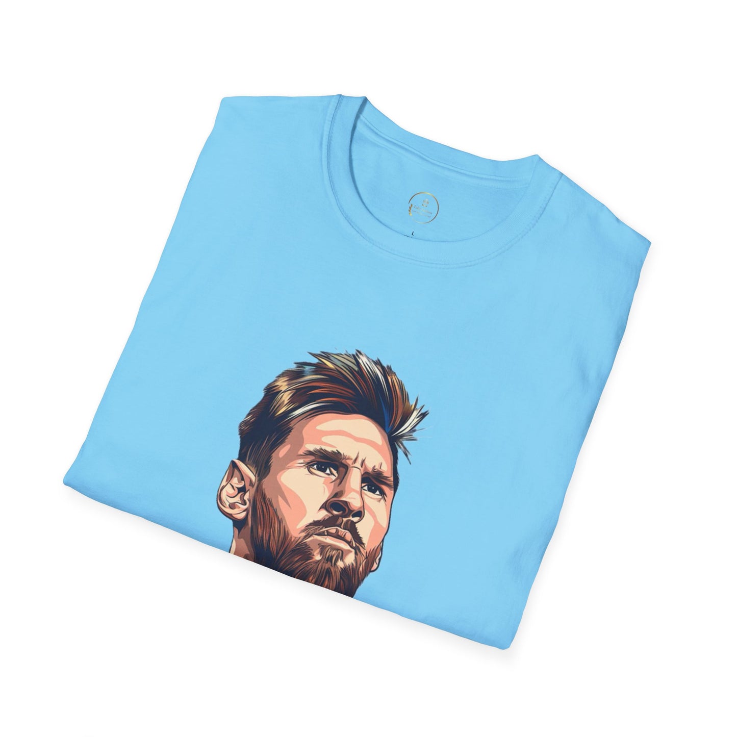 Unisex Softstyle Messi Graphic T-Shirt - Support Your Team with Style!
