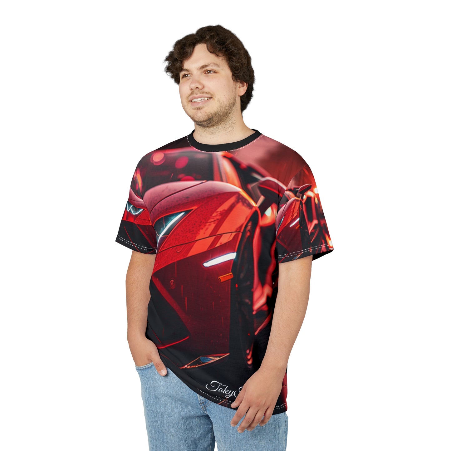 Red Sports Car T-Shirt, Car Lover