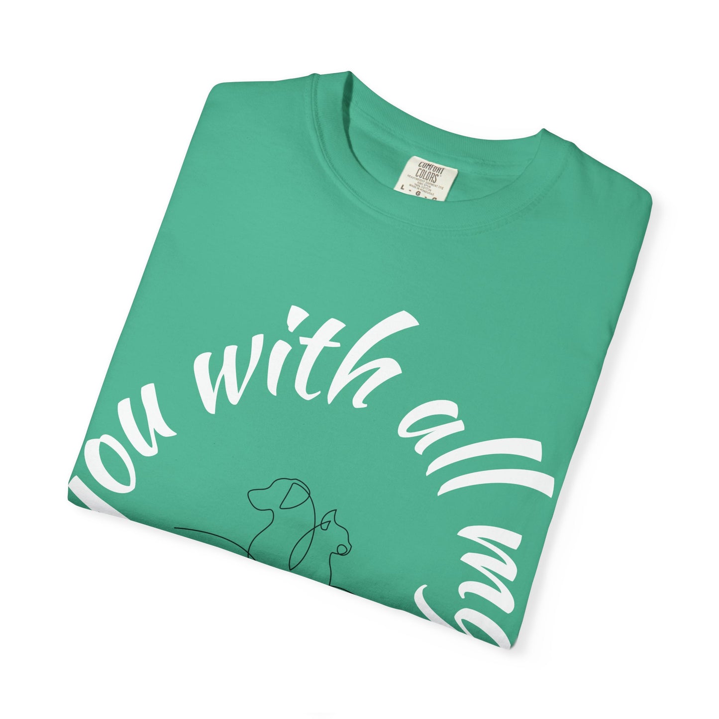 Love My Dog Unisex Garment-Dyed T-shirt