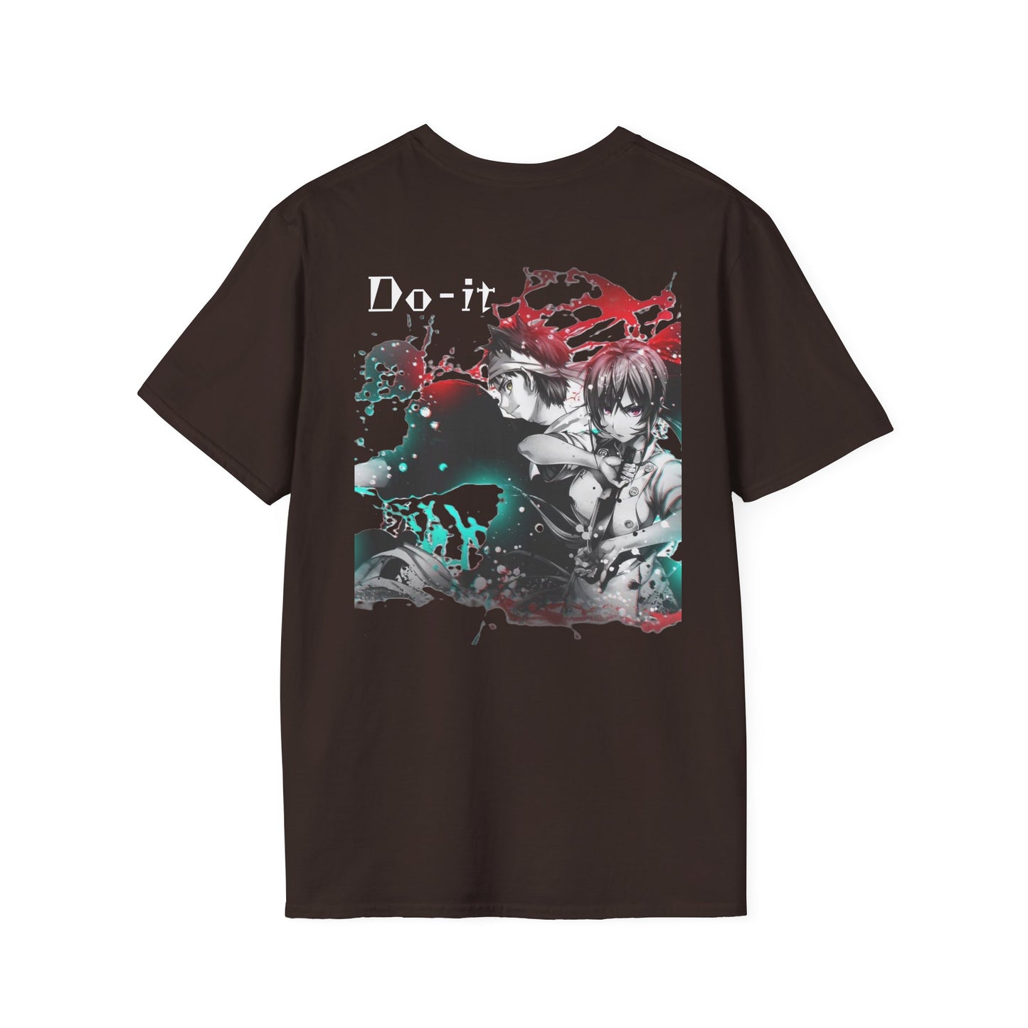 Artistic Unisex Softstyle T-Shirt - Unique Graphic Tee for Anime Lovers
