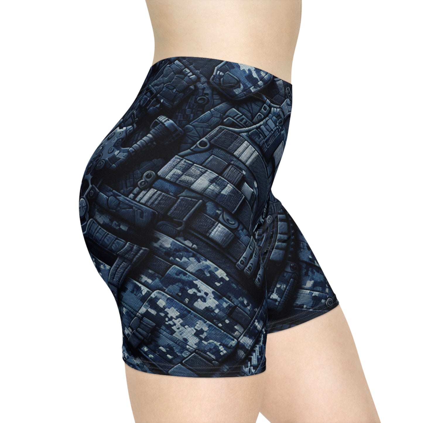 Tactical Women's Biker Shorts, Activewear for Gym, Sports, Cycling, Workout, Fitness