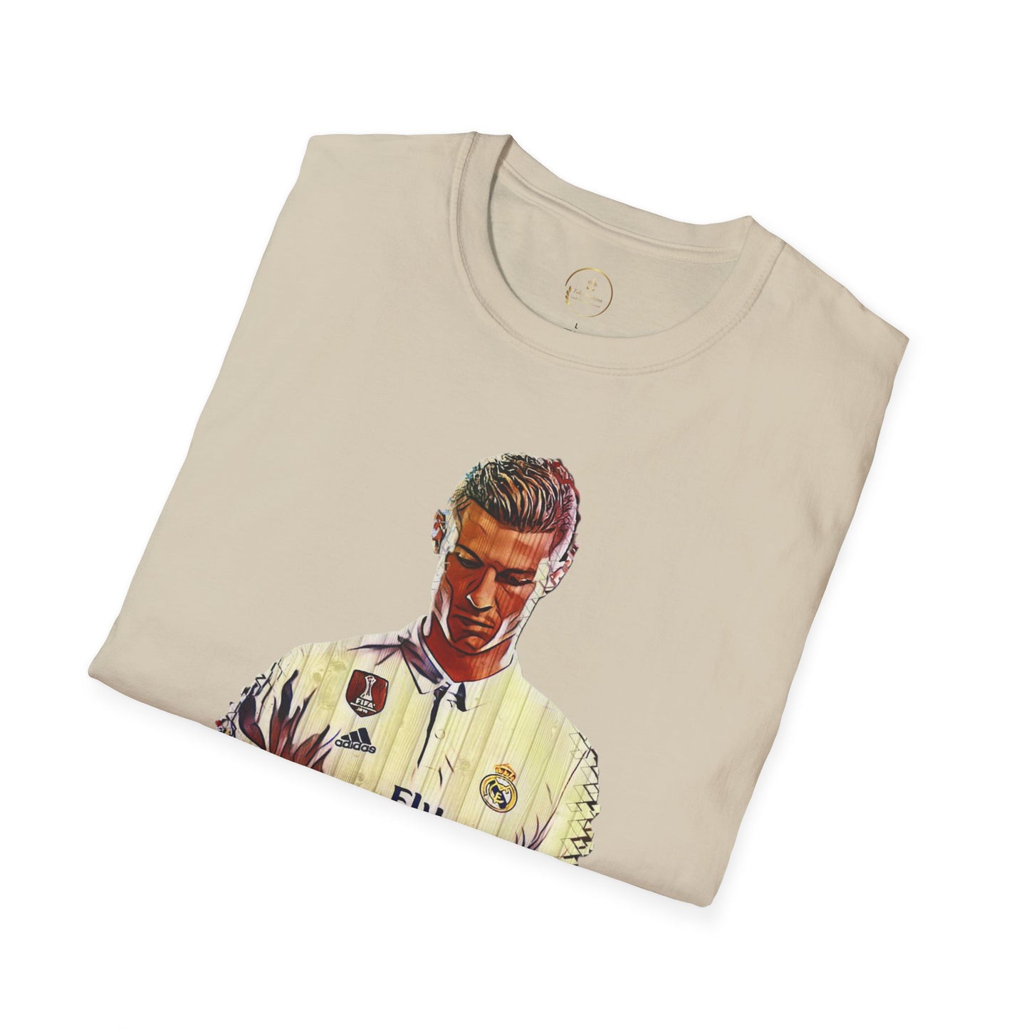 Unisex Cristiano Ronaldo Softstyle T-Shirt - CR7 Graphic Tee for Soccer Fans