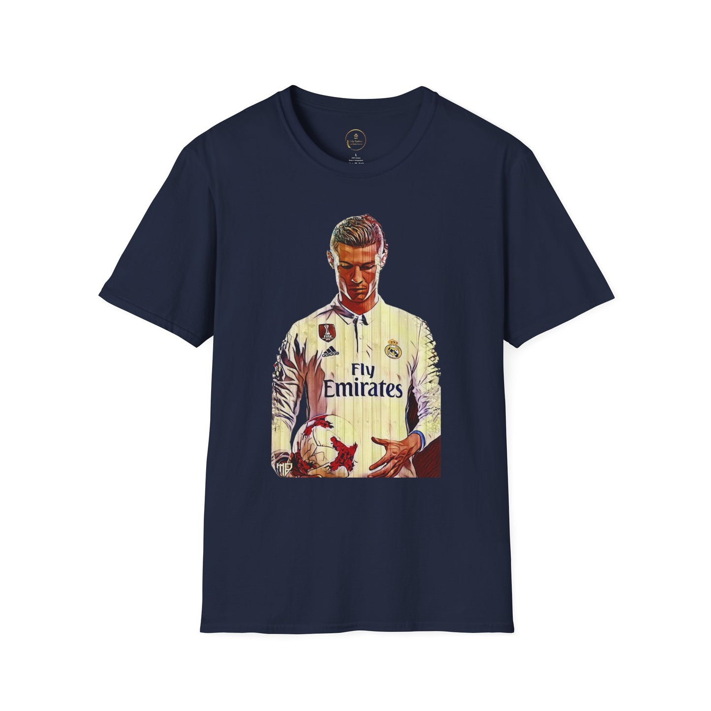 Unisex Cristiano Ronaldo Softstyle T-Shirt - CR7 Graphic Tee for Soccer Fans