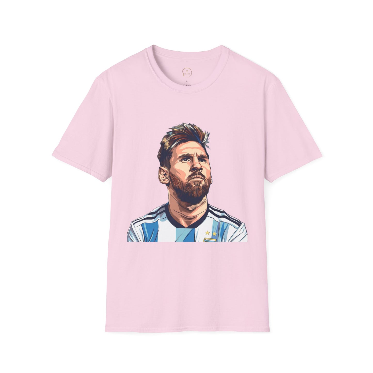 Unisex Softstyle Messi Graphic T-Shirt - Support Your Team with Style!