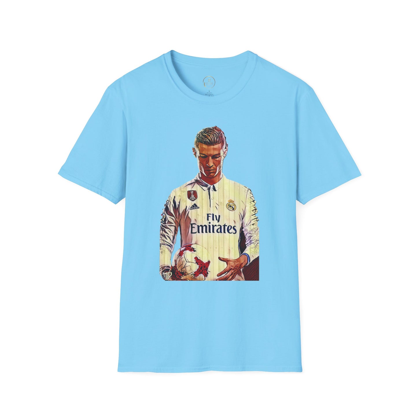 Unisex Cristiano Ronaldo Softstyle T-Shirt - CR7 Graphic Tee for Soccer Fans