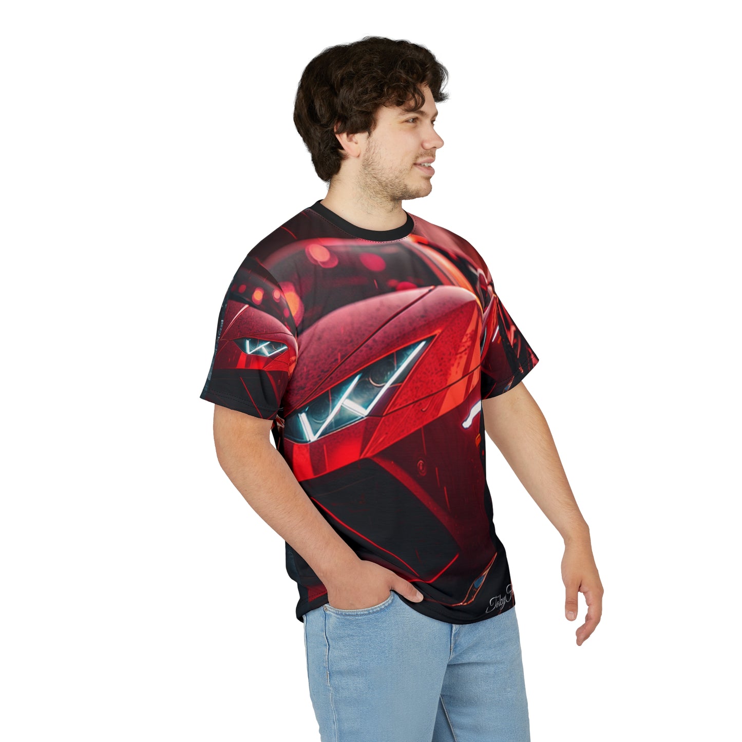 Red Sports Car T-Shirt, Car Lover