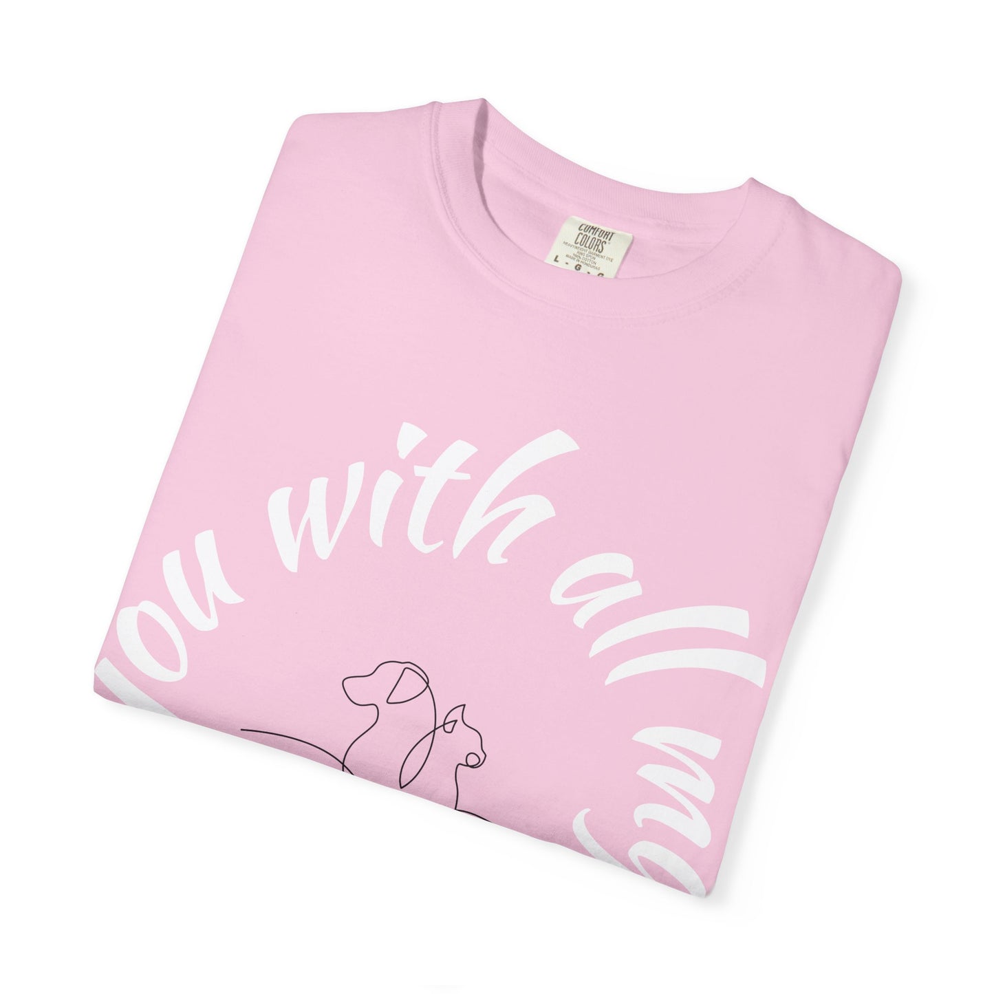 Love My Dog Unisex Garment-Dyed T-shirt