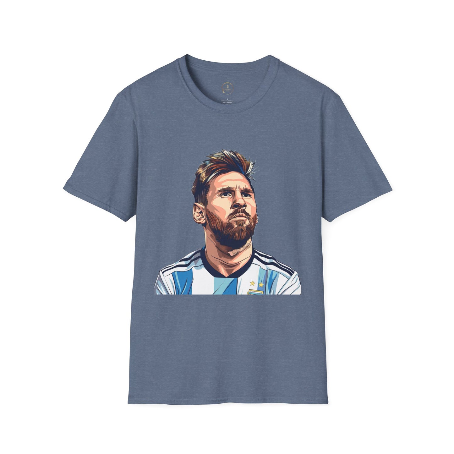 Unisex Softstyle Messi Graphic T-Shirt - Support Your Team with Style!