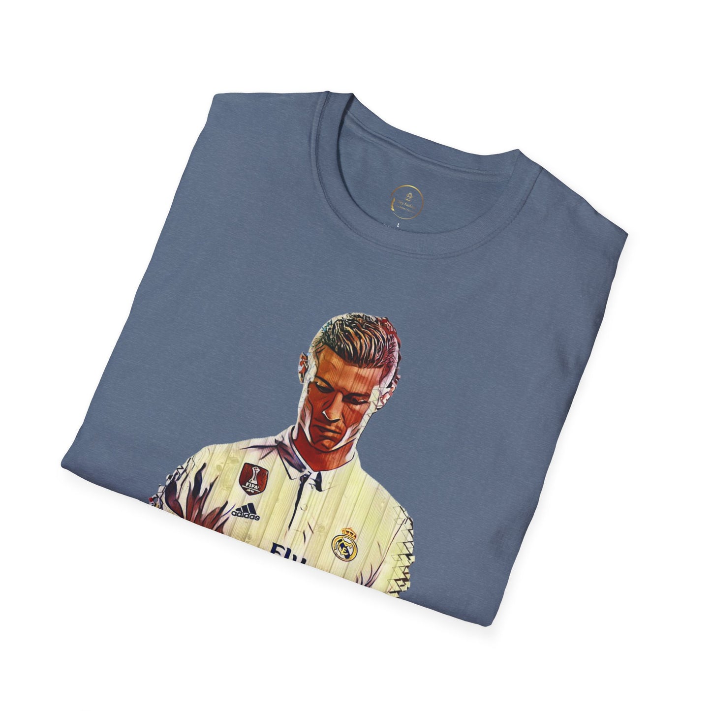 Unisex Cristiano Ronaldo Softstyle T-Shirt - CR7 Graphic Tee for Soccer Fans