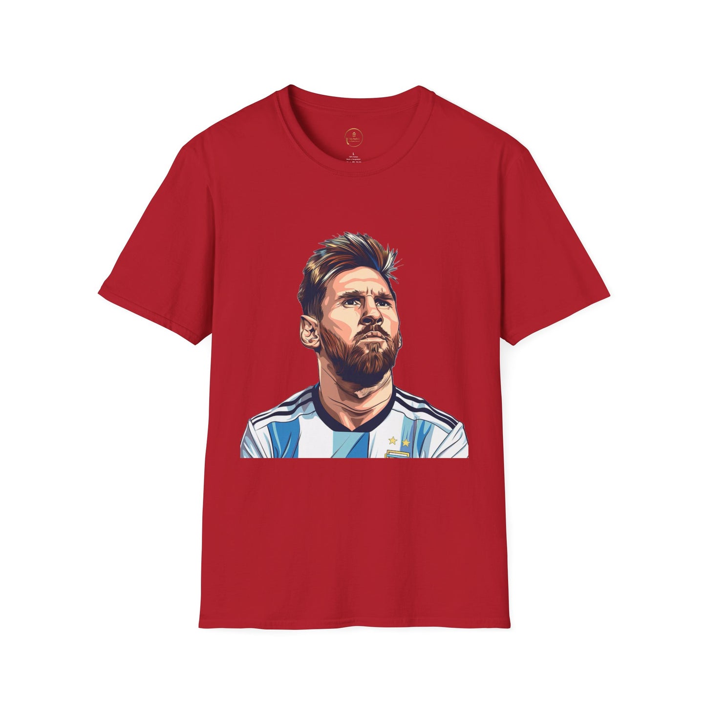 Unisex Softstyle Messi Graphic T-Shirt - Support Your Team with Style!
