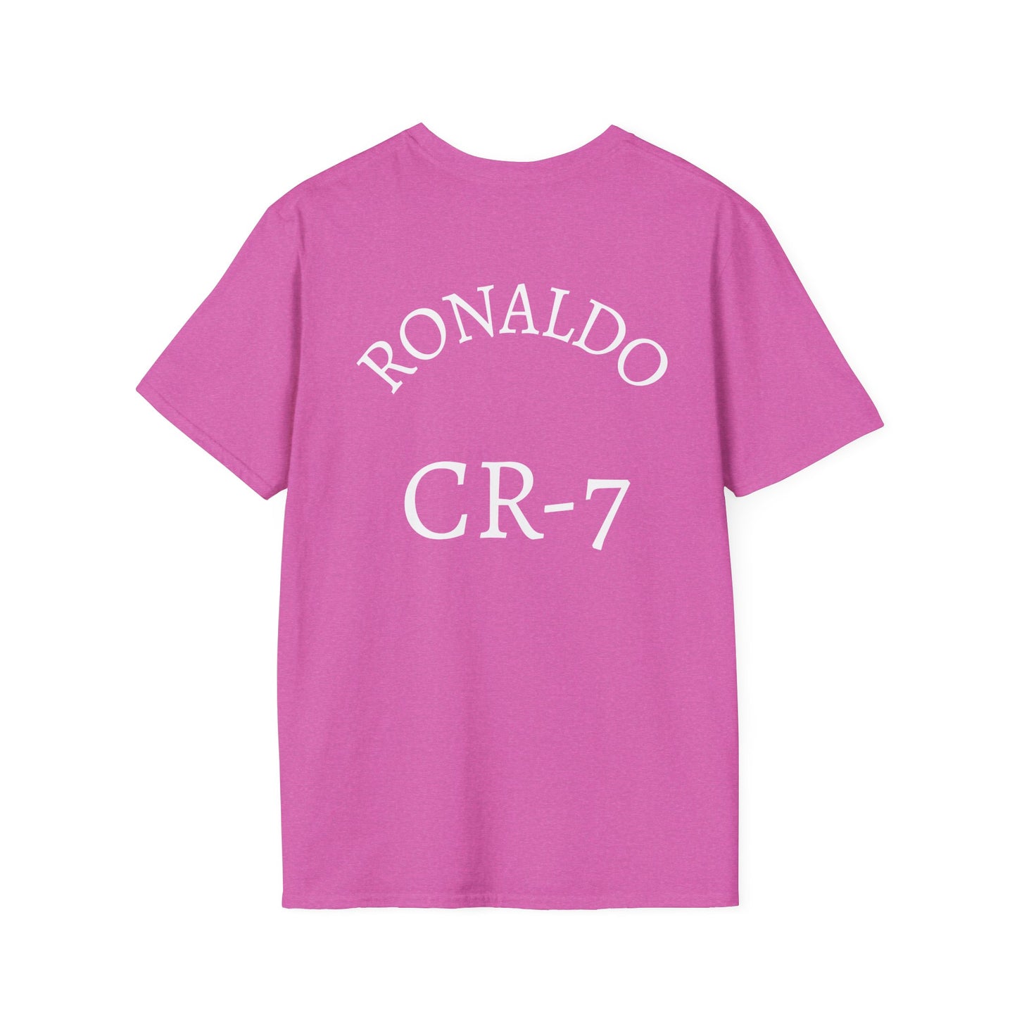 Unisex Cristiano Ronaldo Softstyle T-Shirt - CR7 Graphic Tee for Soccer Fans