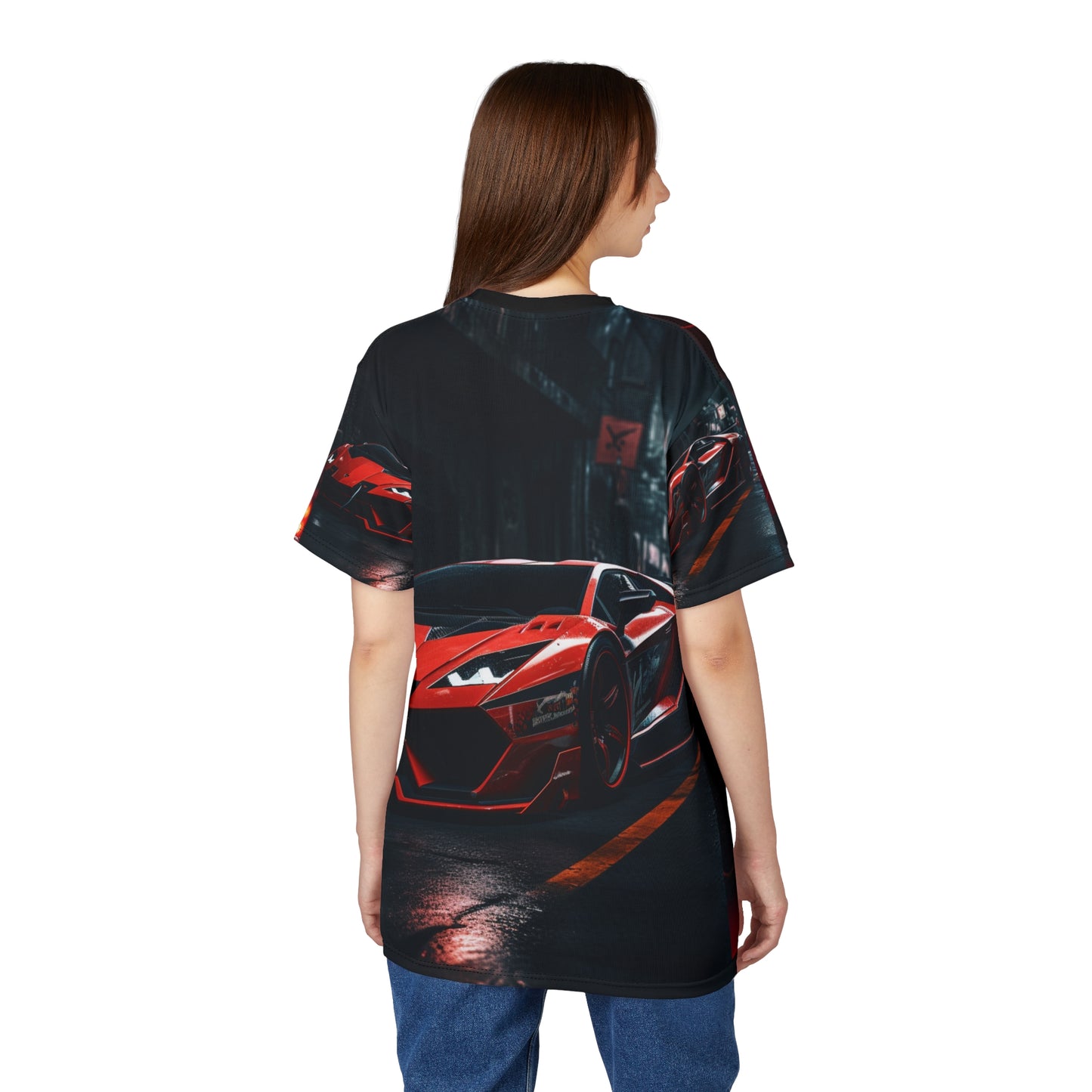 Red Sports Car T-Shirt, Car Lover